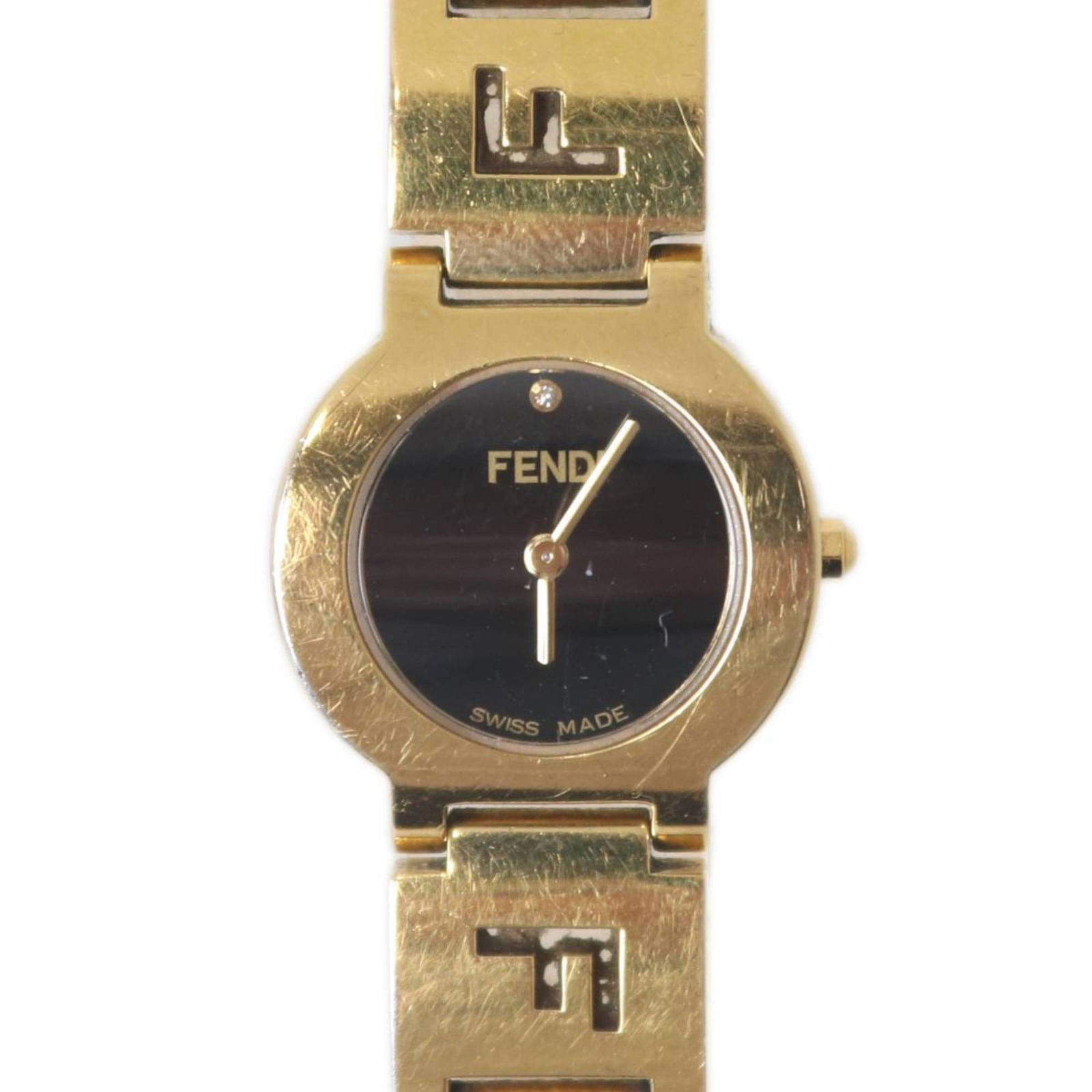 Wristwatch Fendi: Wristwatch Fendi This listing features Wristwatch Fendi. Item specifics are provided below. Item Specifics: Brand: Fendi Type: Wristwatch Gender: Women Material (Case): Yellow Gold Material (Band):