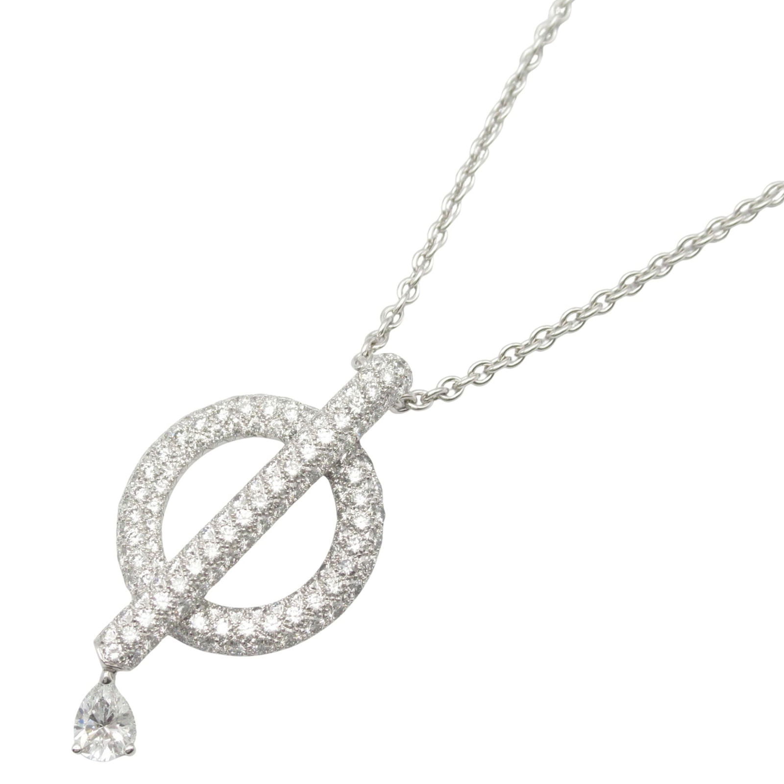 for Women - CHANEL Omega Diamond Necklace - 18K White Gold with Diamonds - Clear: for Women - CHANEL Omega Diamond Necklace - 18K White Gold with Diamonds - Clear This listing features for Women - CHANEL Omega Diamond Necklace - 18K White Gold with Diamonds - Clear. Item specifics