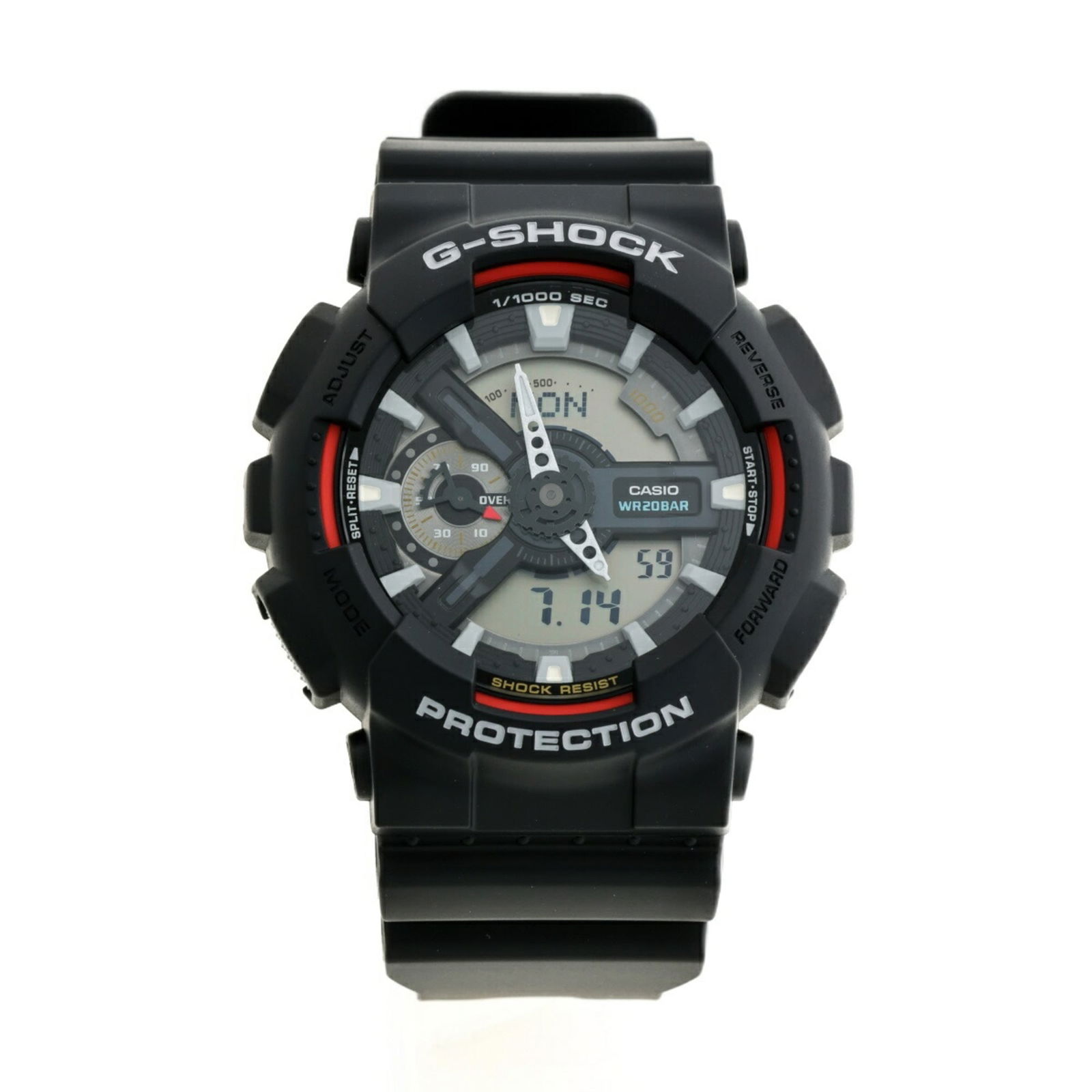 Wristwatch Casio: Wristwatch Casio This listing features Wristwatch Casio. Item specifics are provided below. Item Specifics: Brand: Casio Type: Wristwatch Gender: Men Color (Dial): Black Case Diameter: 51.2mm /