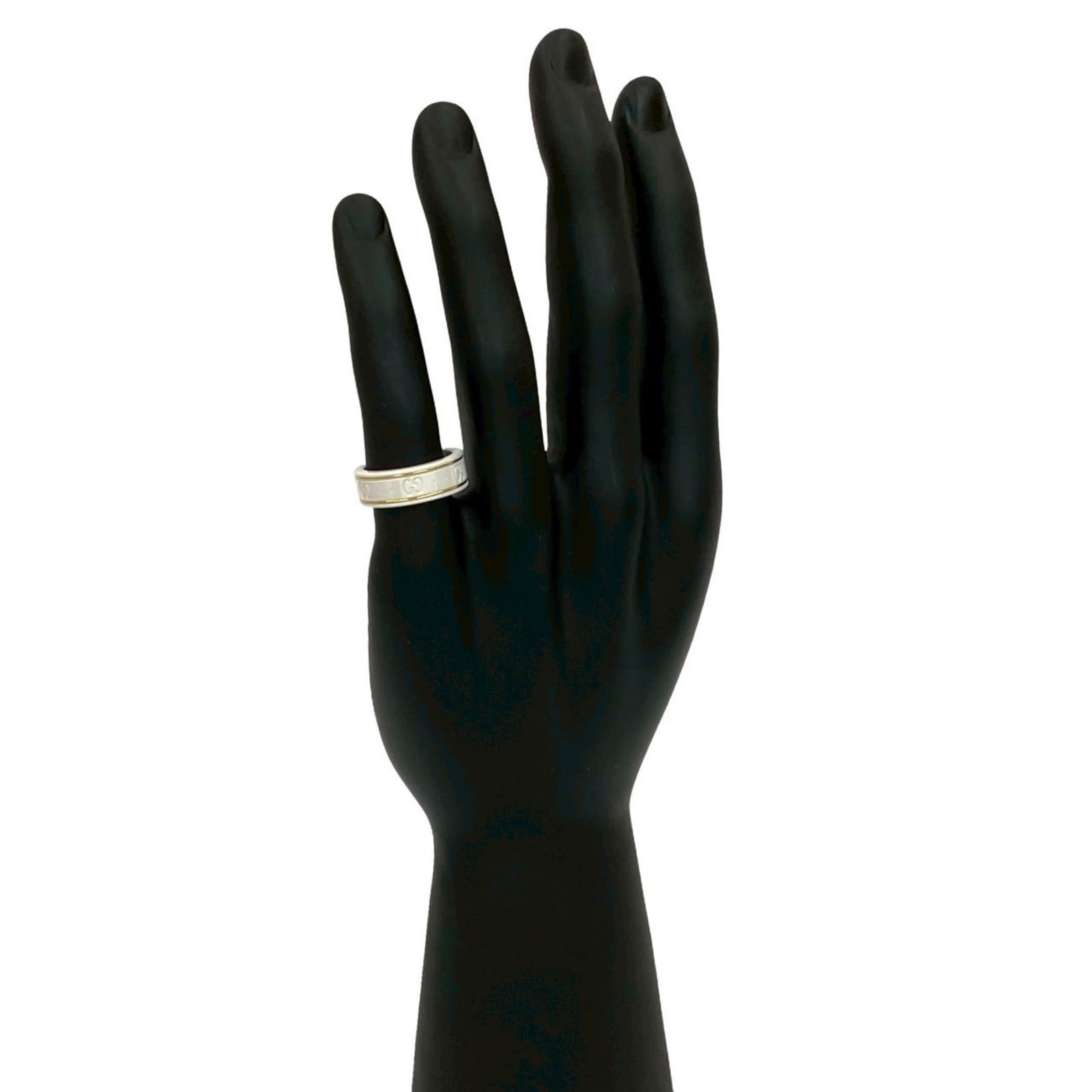 Ceramic Gucci Band Ring - 2