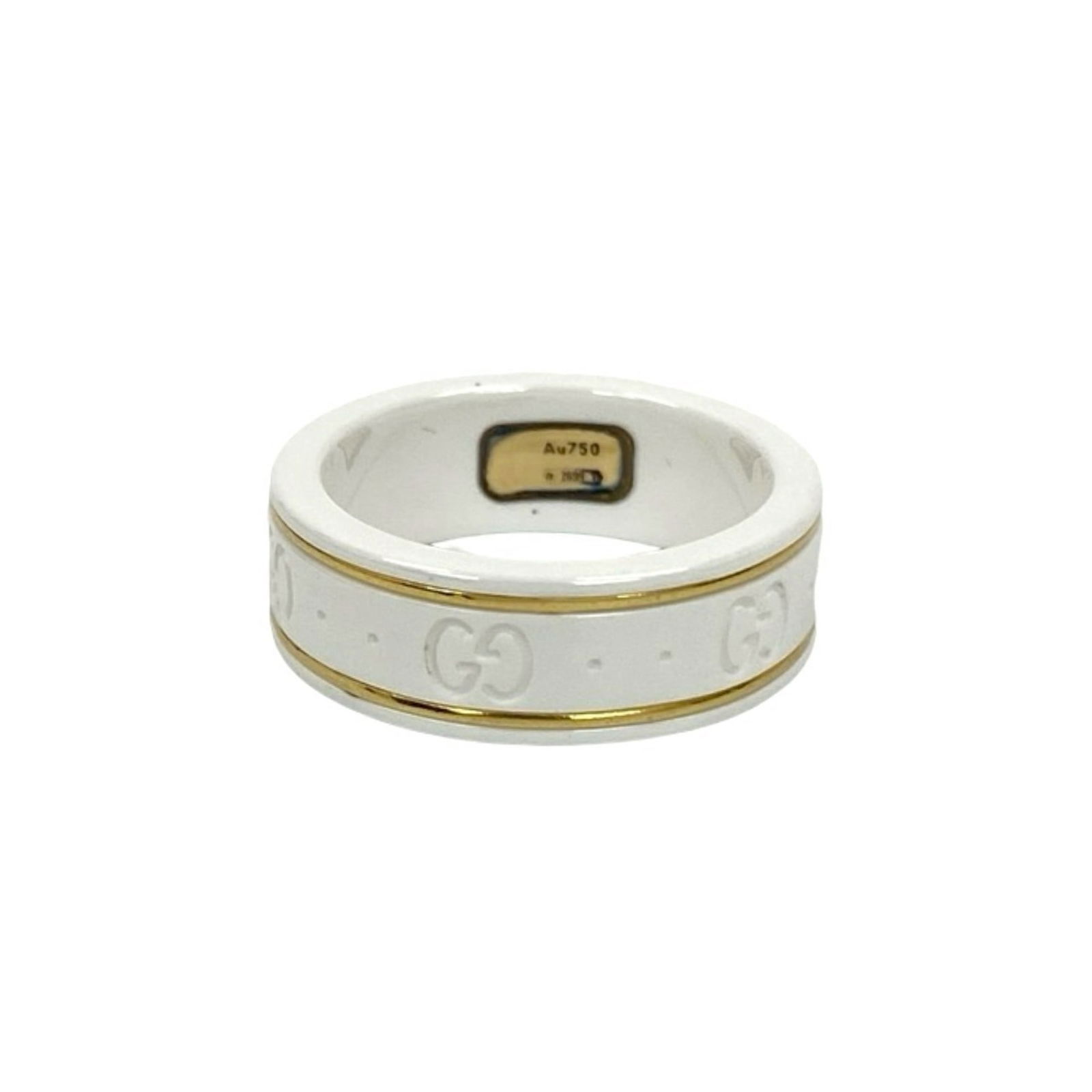 Ceramic Gucci Band Ring - 4