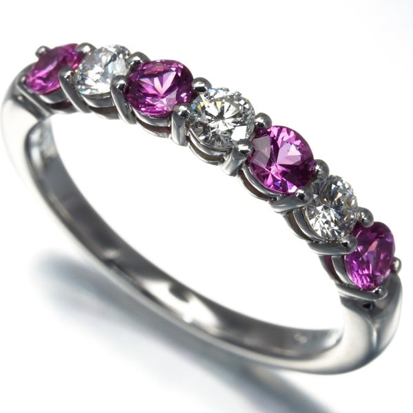 950 Tiffany&Co. Ring Pink Sapphire Diamond Forever Band Tiffany Forever Pt: 950 Tiffany&Co. Ring Pink Sapphire Diamond Forever Band Tiffany Forever Pt This listing features 950 Tiffany&Co. Ring Pink Sapphire Diamond Forever Band Tiffany Forever Pt. Item specifics are provided
