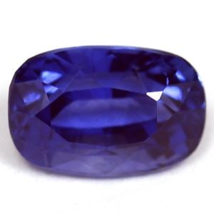 Loose Sapphire Gemstone - Cushion 1.32ct Blue SI (1 of 1)