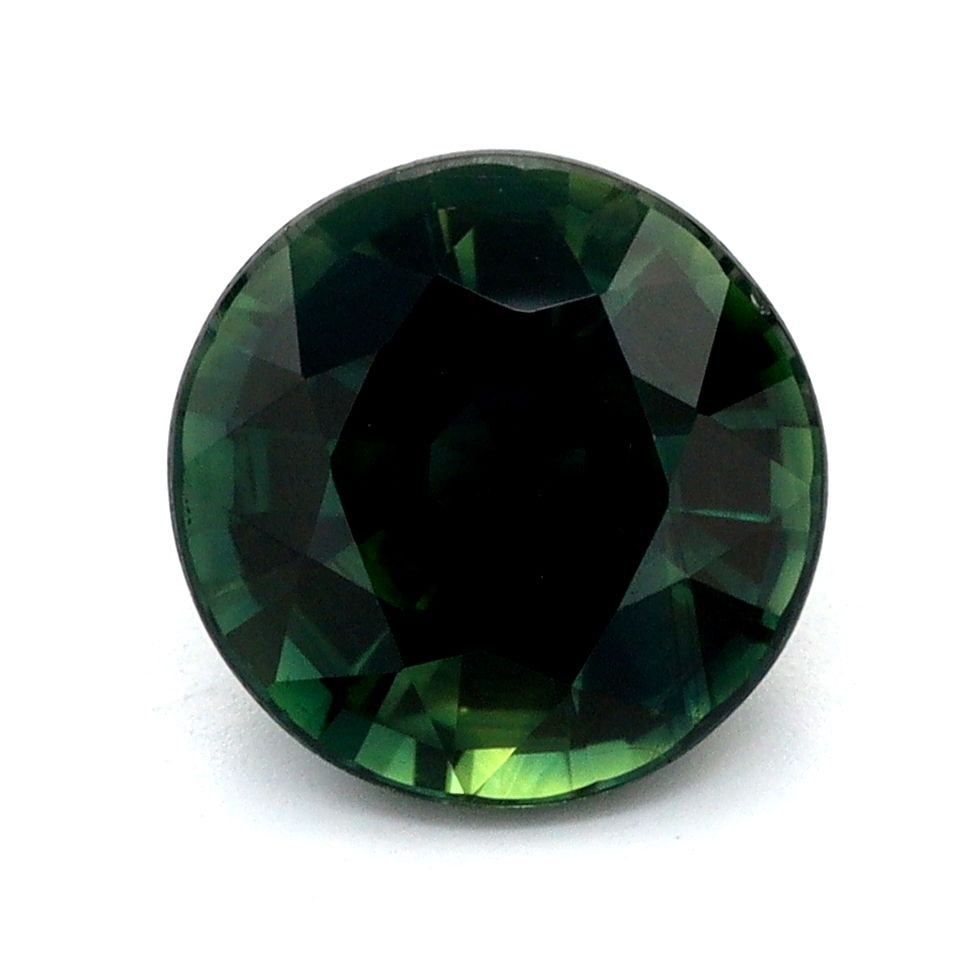 Loose Sapphire Gemstone - Round 1.3ct Teal EC (1 of 1)