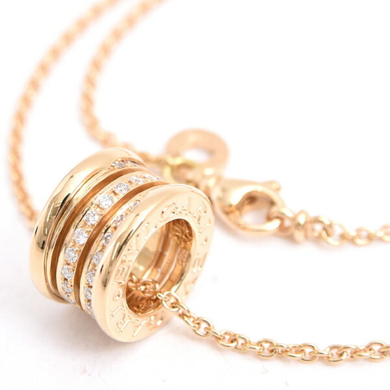 750YG BVLGARI Necklace for Women B-ZERO1 Diamond Yellow Gold (1 of 8)