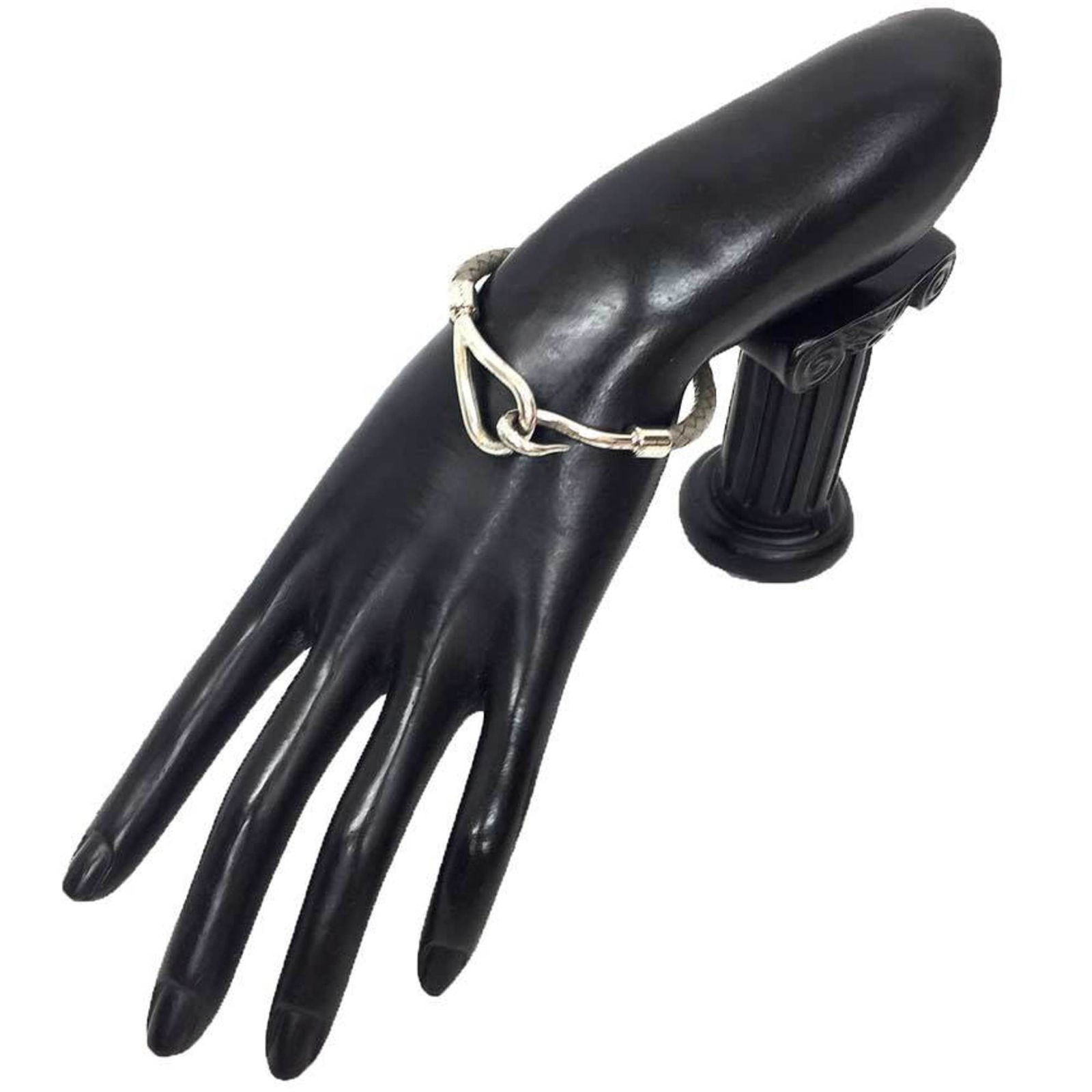 Brass Hermes Charm Bracelet - 2