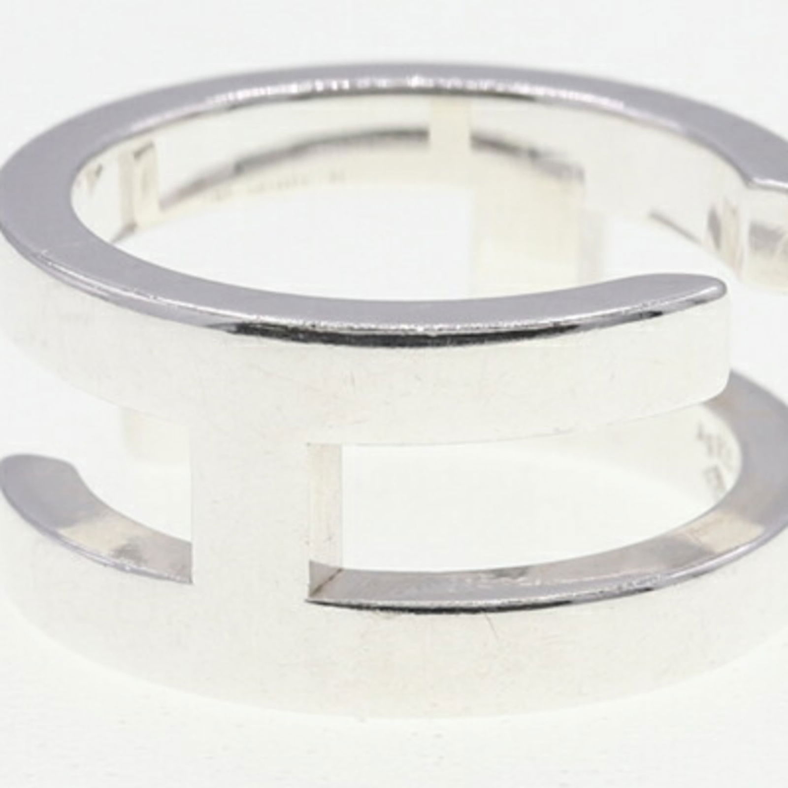 925 Hermes Band Ring Sterling Silver - 3
