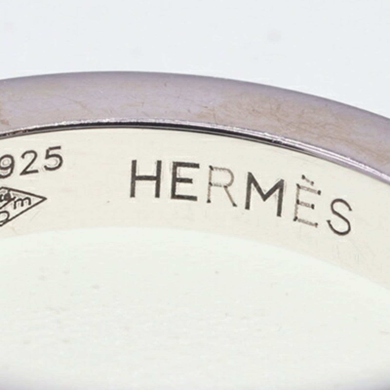 925 Hermes Band Ring Sterling Silver - 4