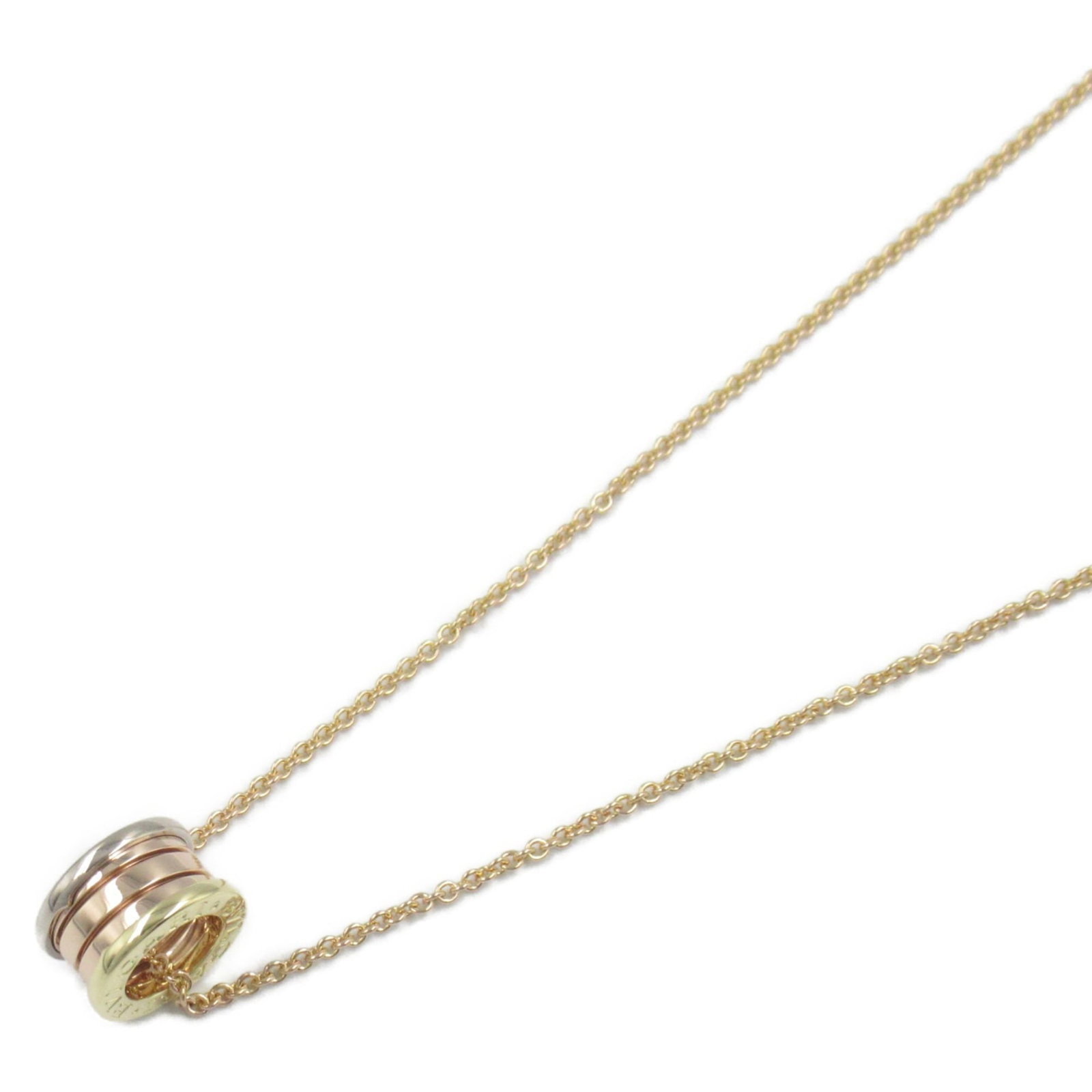 Gold BVLGARI B-zero1 Perfect Mistake Necklace 18K (yellow gold) 18KWG (white 18KPG (pink Women's (1 of 8)