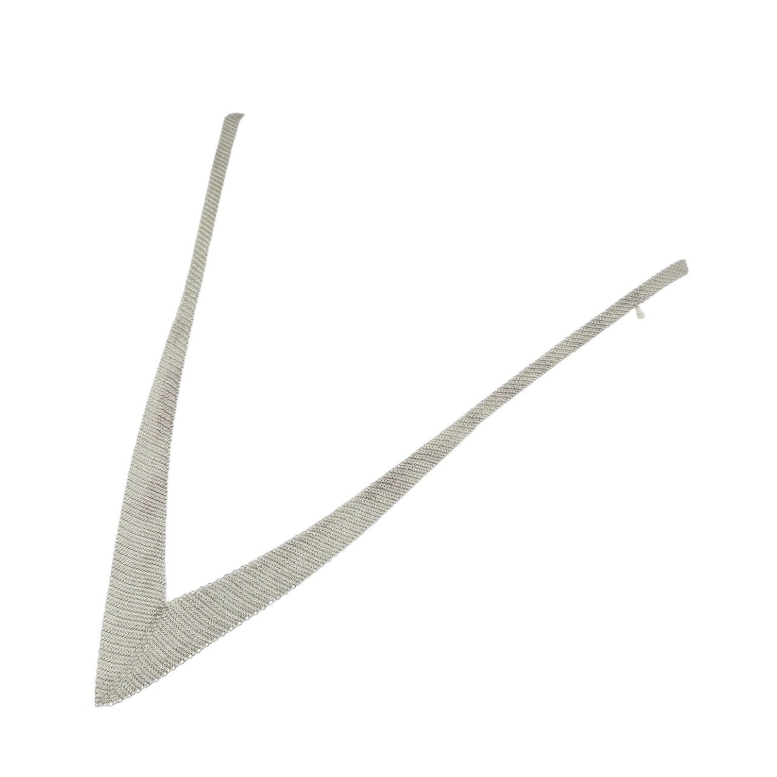 0076TIFFANY&Co. Tiffany Elsa Peretti Mesh Silver 925 Necklace (1 of 6)