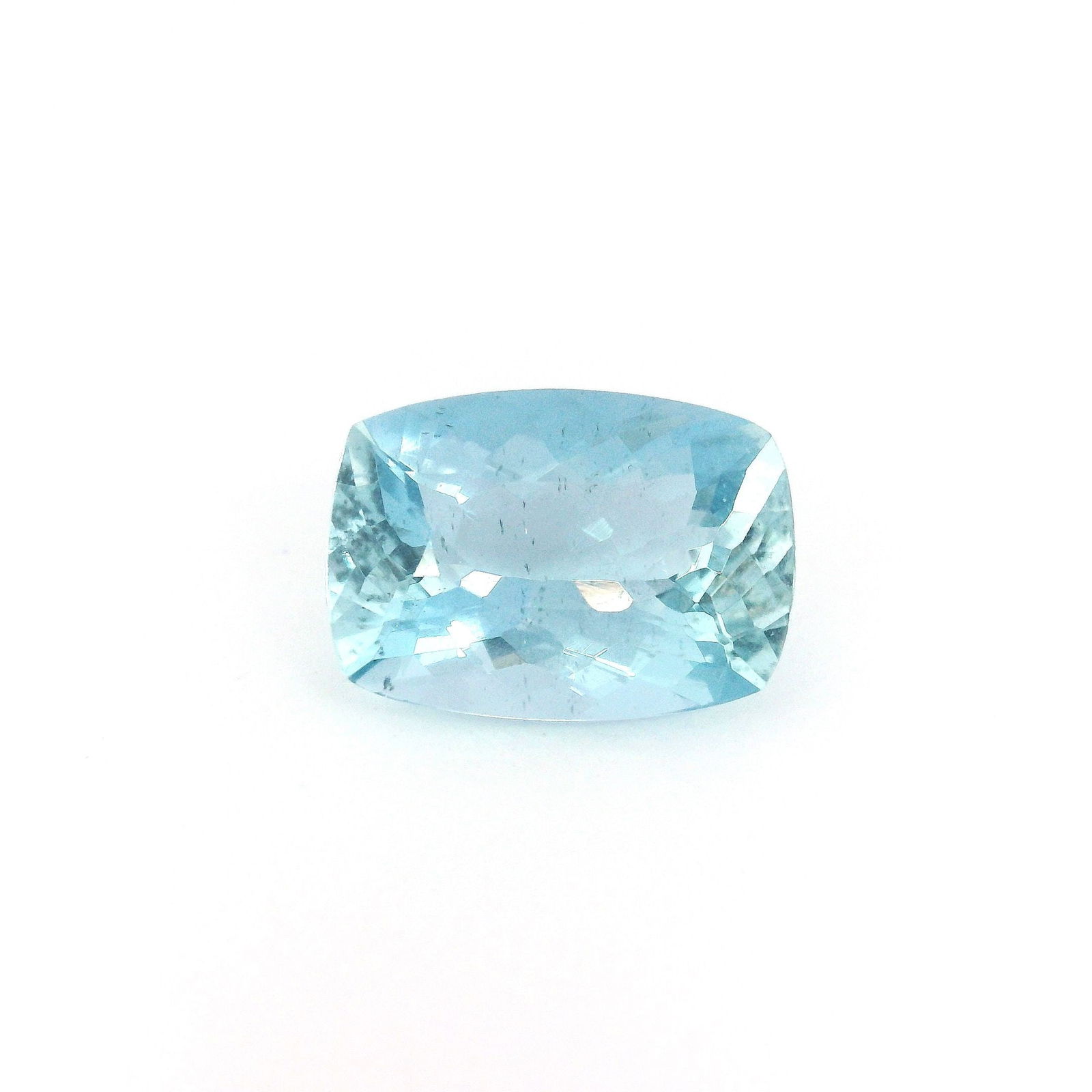 Loose Aquamarine Gemstone - GSI Cushion 2.3ct Blue EC: Loose Aquamarine Gemstone - GSI Cushion 2.3ct Blue EC This listing features Loose Aquamarine Gemstone - GSI Cushion 2.3ct Blue EC. Item specifics are provided below. Item Specifics: Type: Aquamarine