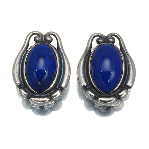 Silver Georg Jensen Earrings Lapis Lazuli Heritage 2009 925 Sterling: Silver Georg Jensen Earrings Lapis Lazuli Heritage 2009 925 Sterling This listing features Silver Georg Jensen Earrings Lapis Lazuli Heritage 2009 925 Sterling. Item specifics are provided below. 