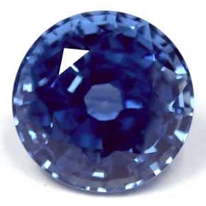 Loose Sapphire Gemstone - AGL Round 2.52ct Blue EC (1 of 1)