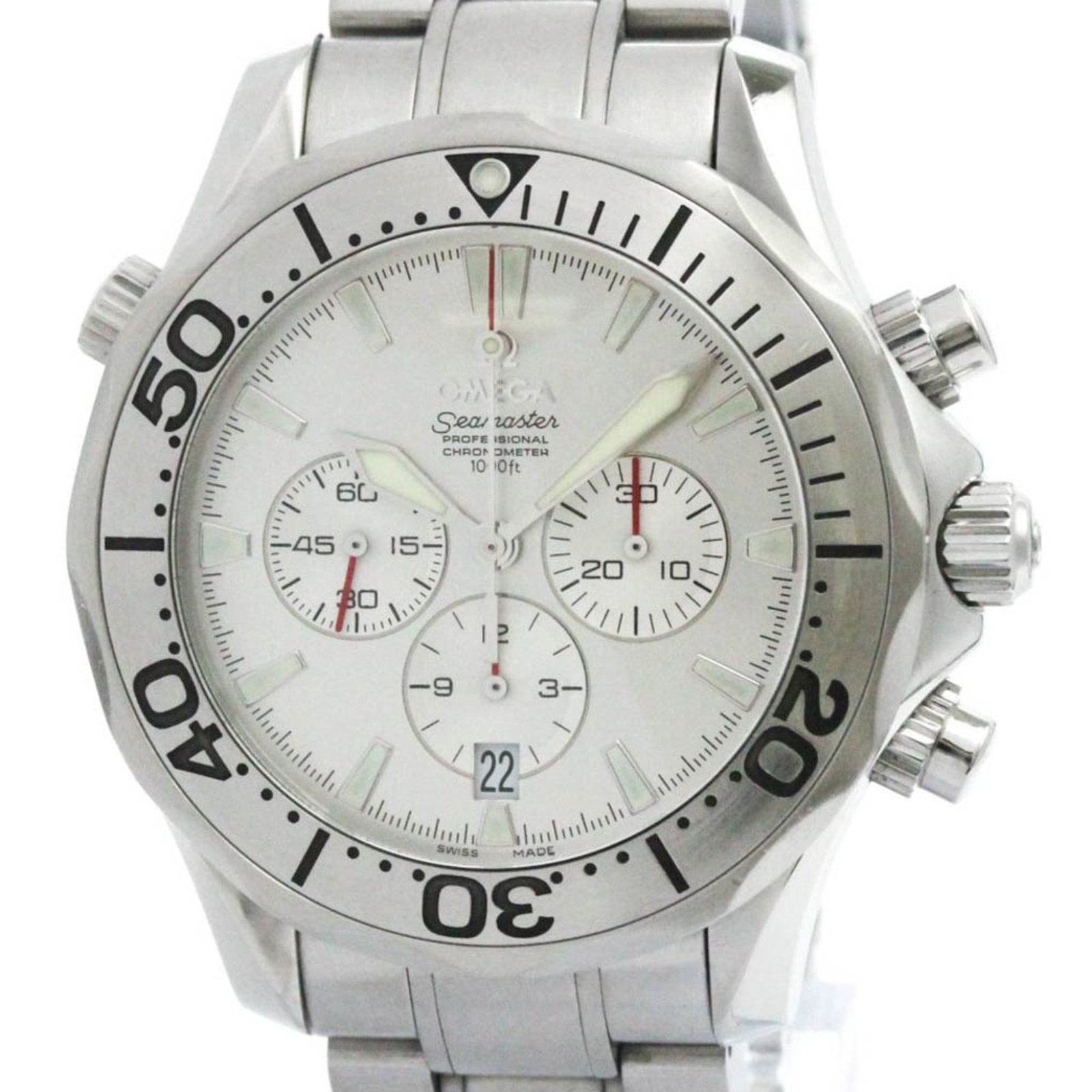 Wristwatch Omega: Wristwatch Omega This listing features Wristwatch Omega. Item specifics are provided below. Item Specifics: Brand: Omega Type: Wristwatch Style: Sport Gender: Men Material (Case): Stainless Steel
