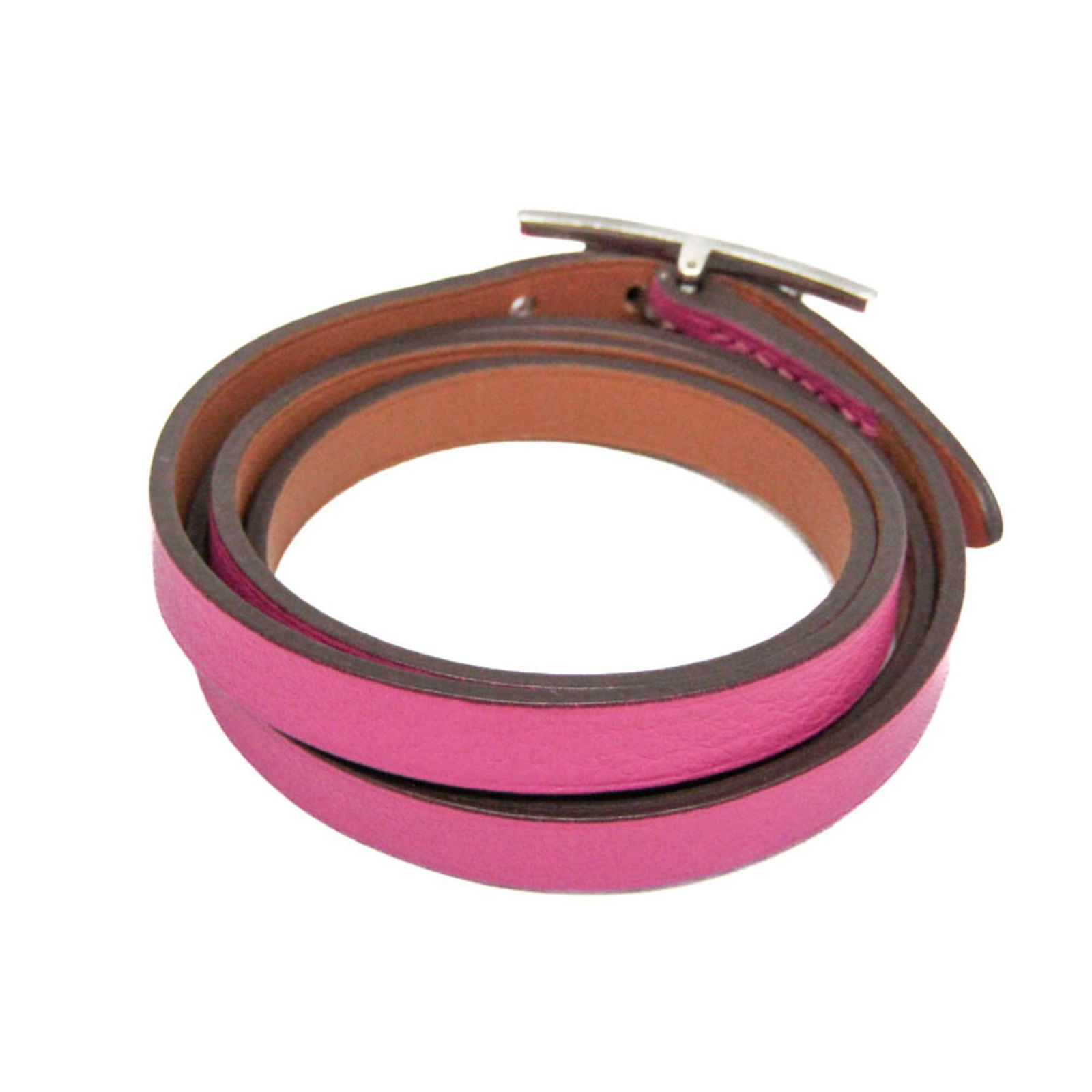 Metal - Hermes Bangle Leather - 3