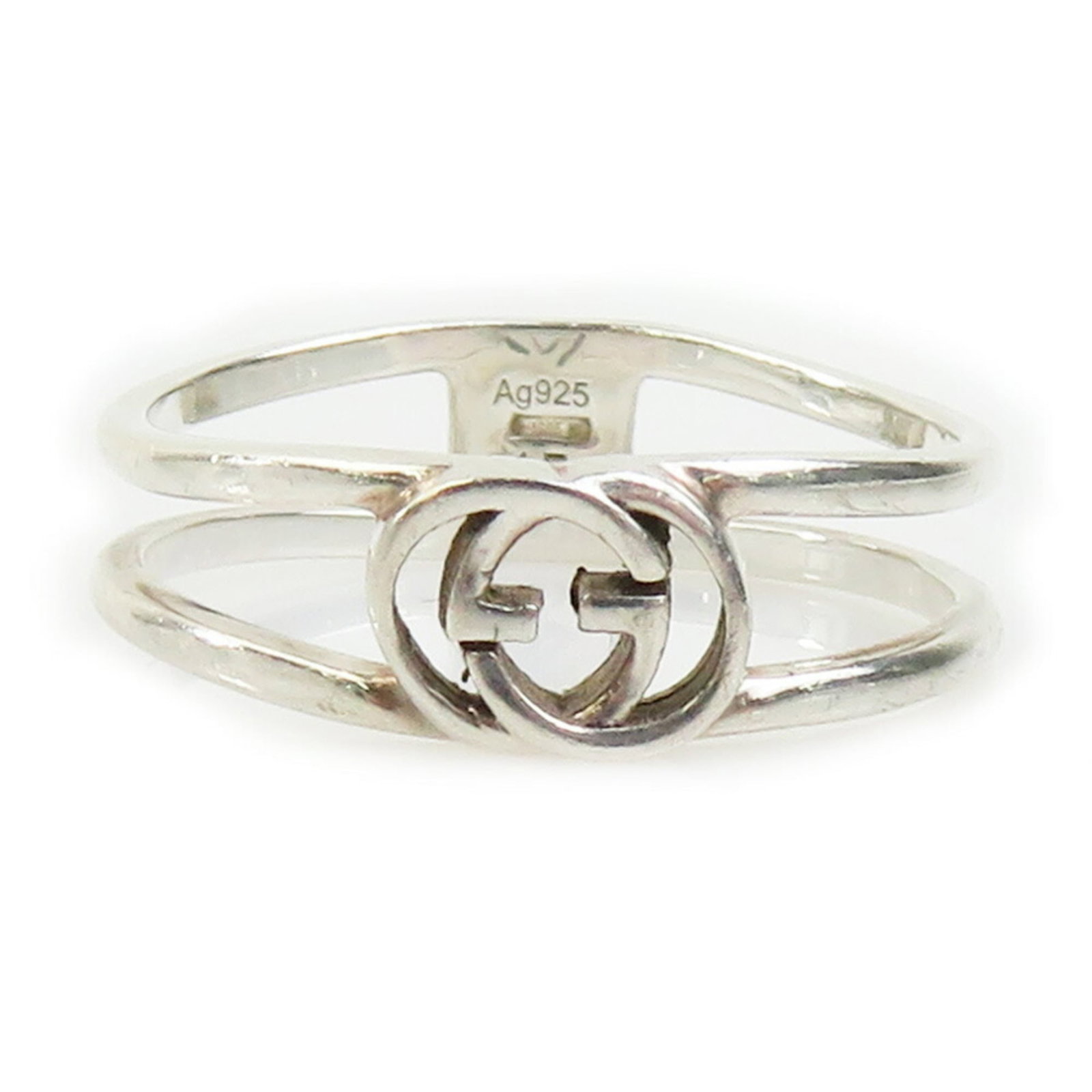 925 Gucci Band Ring Silver (1 of 5)