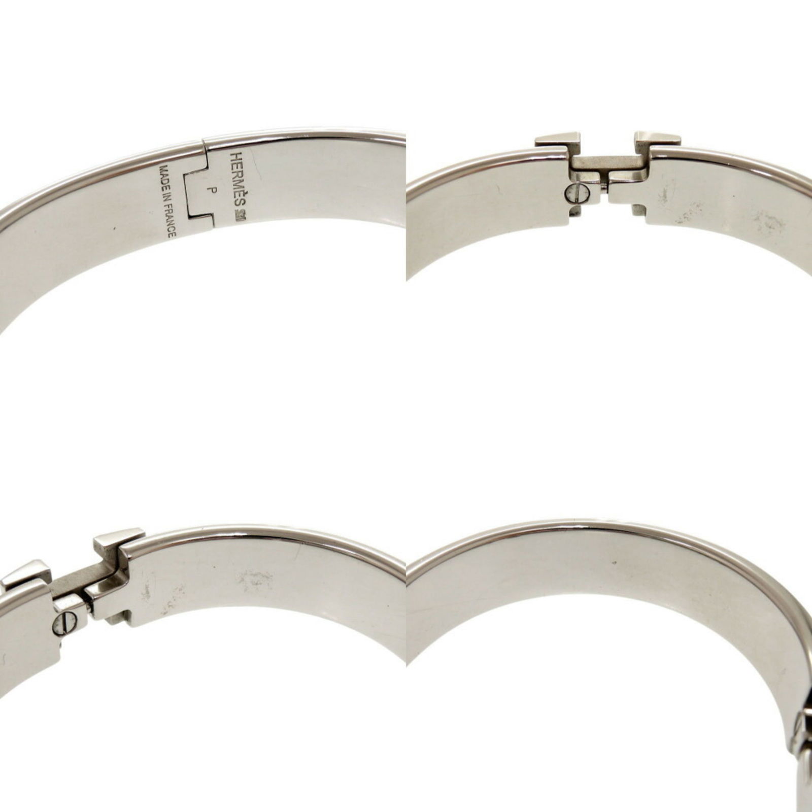 Metal Hermes Bangle - 10