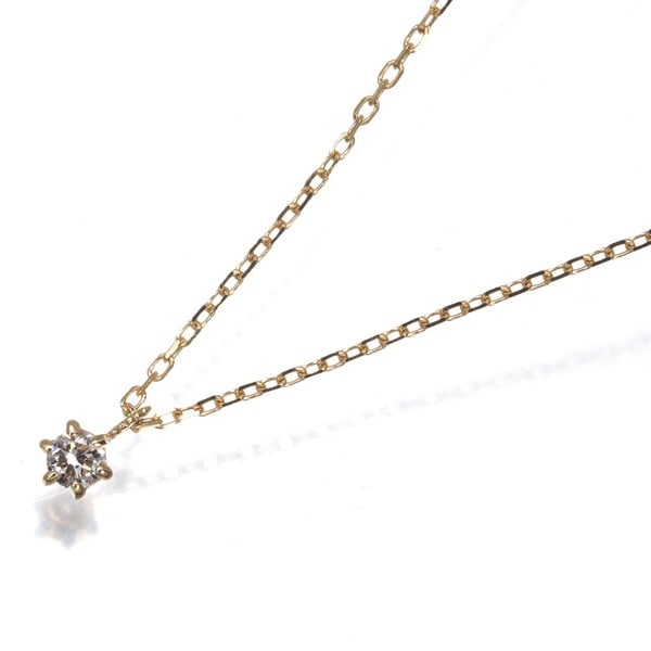 Gold Necklace Diamond Solitaire 18K 750 Yellow: Gold Necklace Diamond Solitaire 18K 750 Yellow This listing features Gold Necklace Diamond Solitaire 18K 750 Yellow. Item specifics are provided below. Item Specifics: Country Of Origin: Japan Metal: