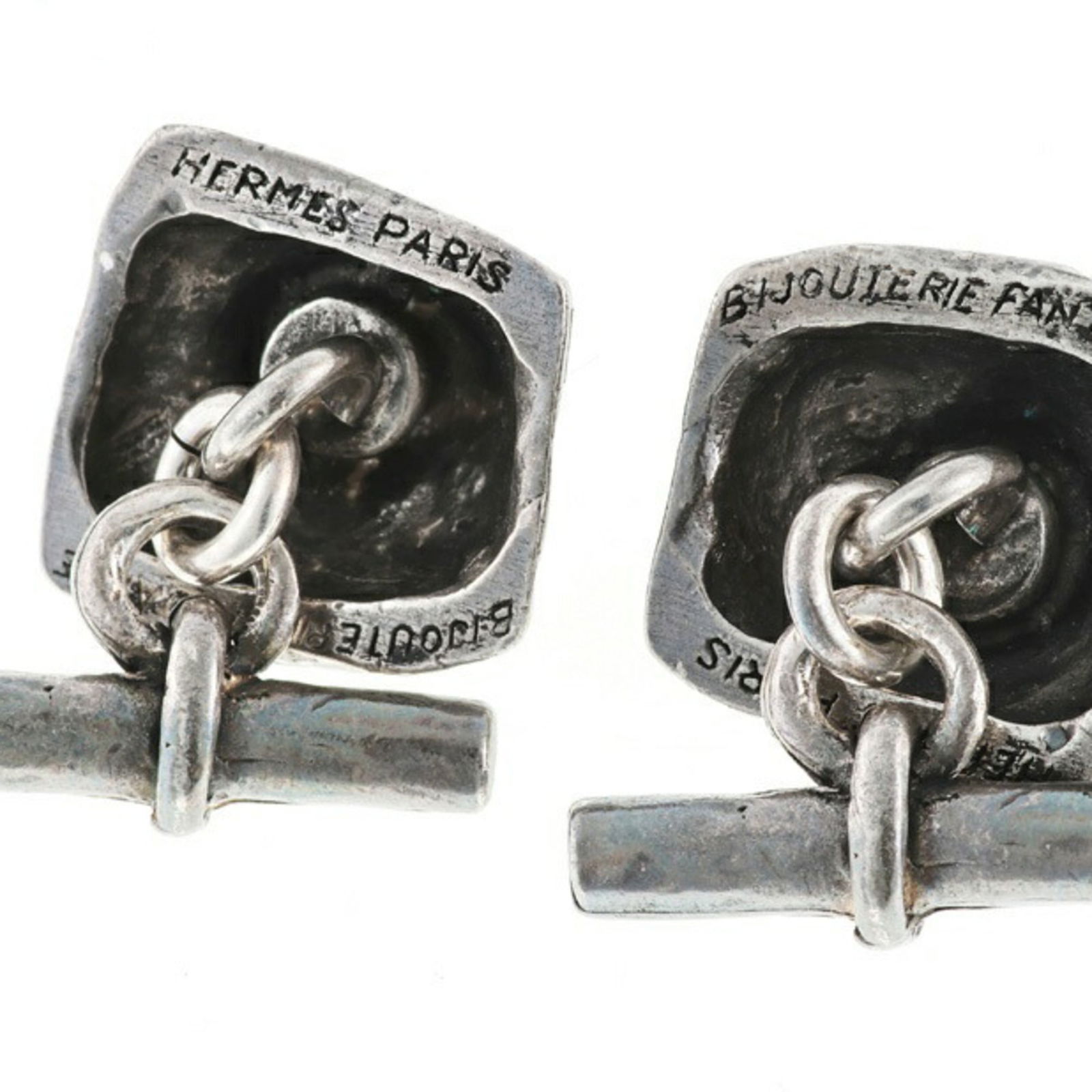 Metal Hermes Cufflinks - 3