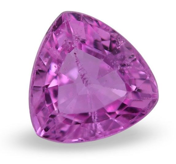 Loose Sapphire Gemstone - Trilliant 1.02ct Pink EC: Loose Sapphire Gemstone - Trilliant 1.02ct Pink EC This listing features Loose Sapphire Gemstone - Trilliant 1.02ct Pink EC. Item specifics are provided below. Item Specifics: Type: Sapphire Carat:
