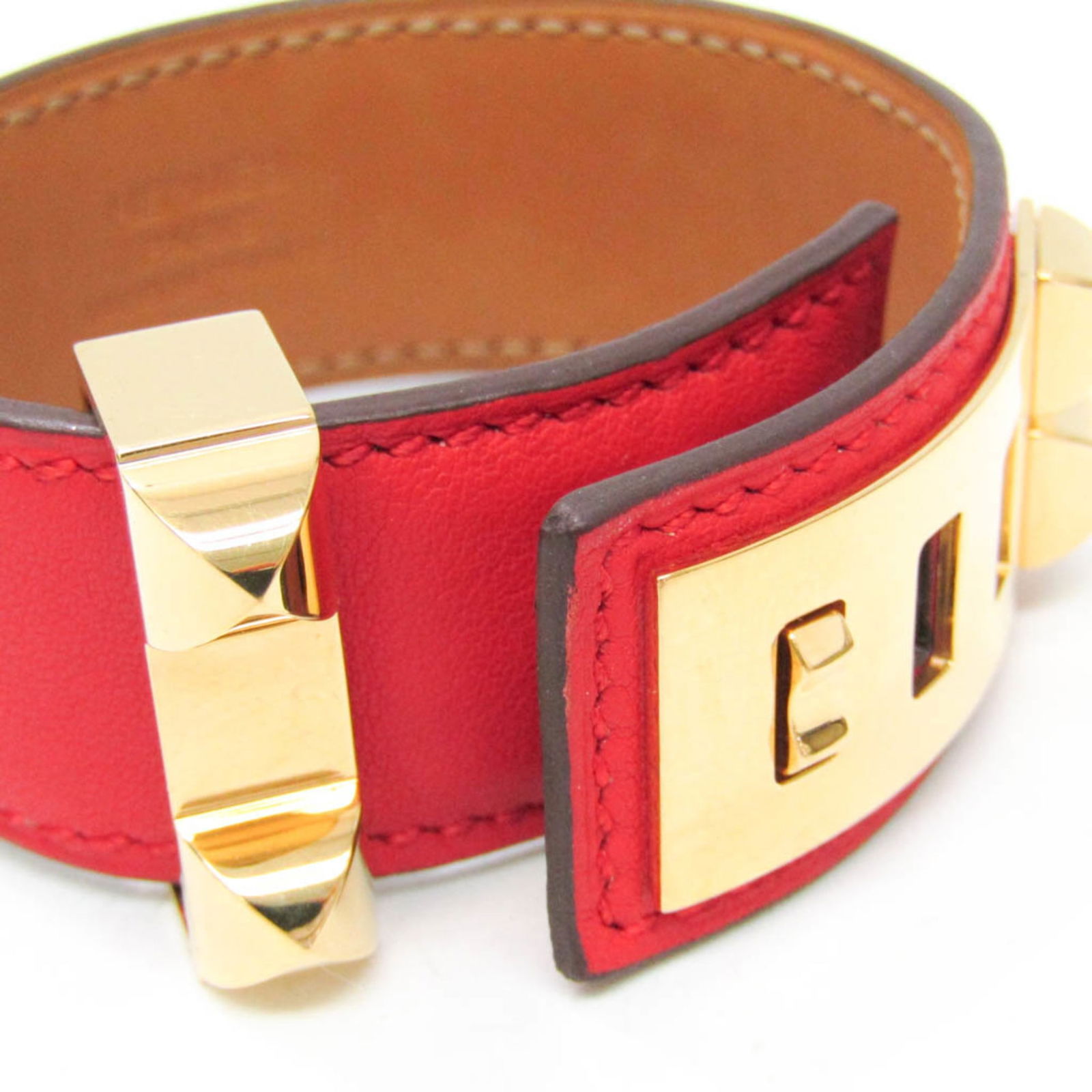 Metal - Hermes Bangle Leather - 4