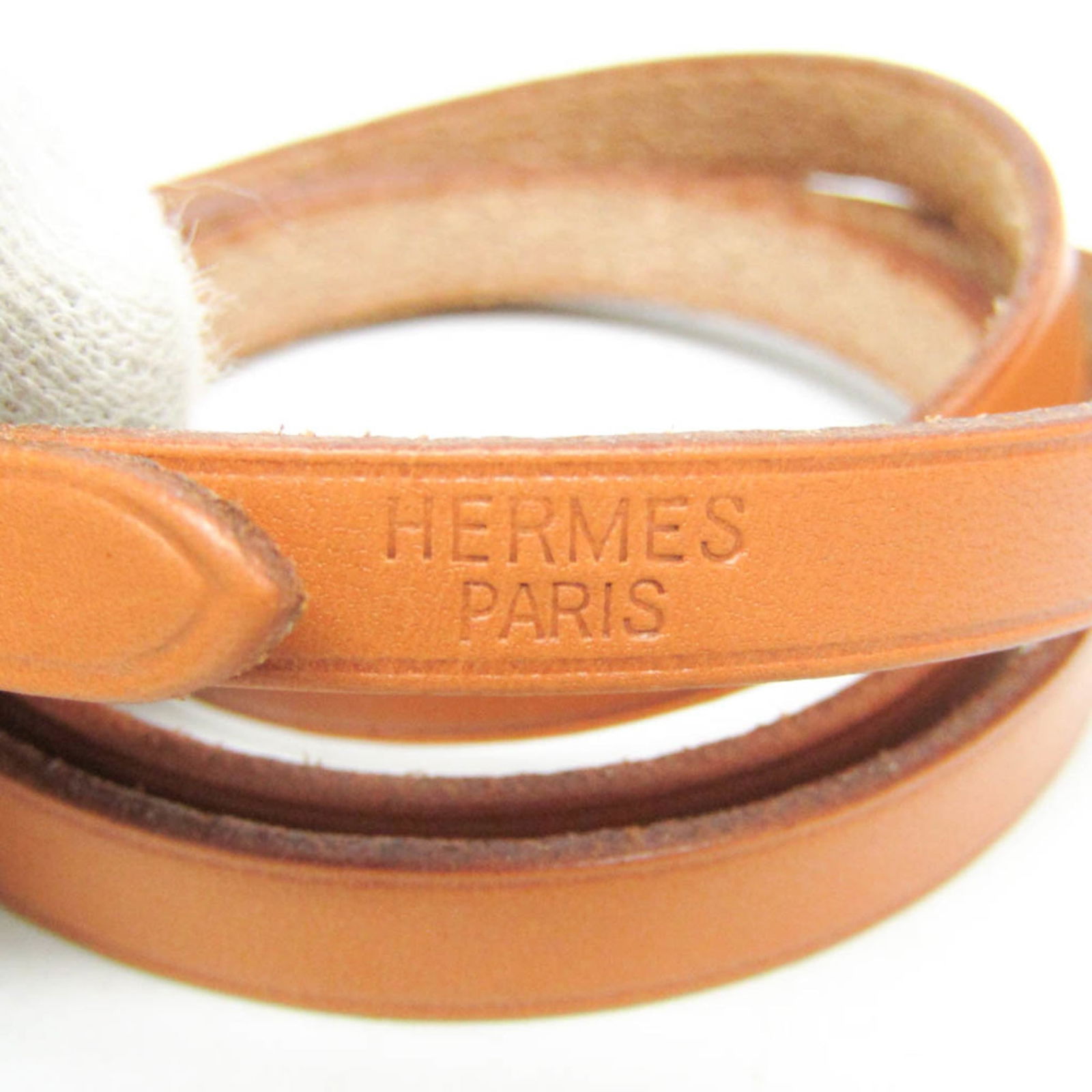 Leather Hermes Bangle - 6