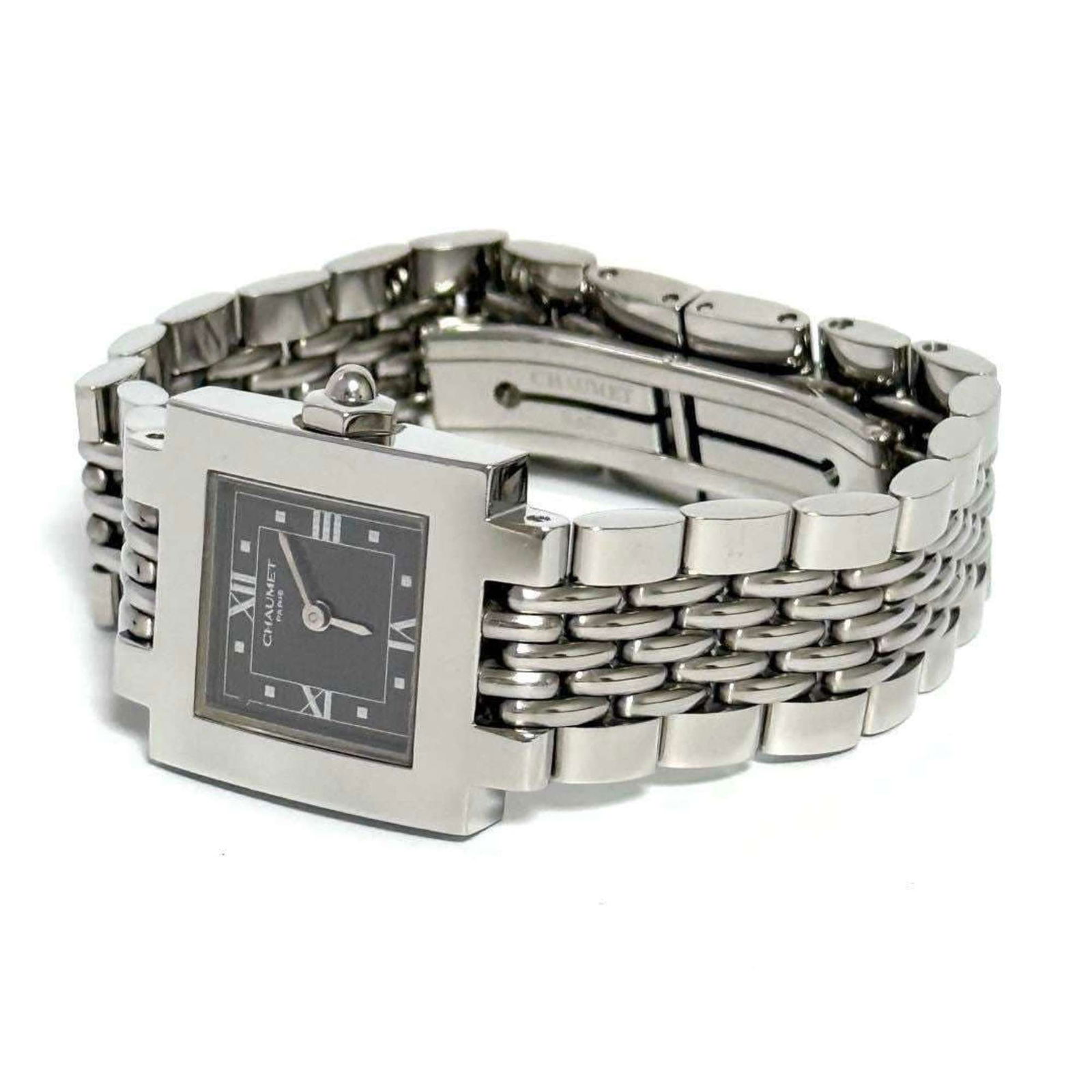 Wristwatch Chaumet: Wristwatch Chaumet This listing features Wristwatch Chaumet. Item specifics are provided below. Item Specifics: Brand: Chaumet Type: Wristwatch Gender: Women Material (Case): Stainless Steel
