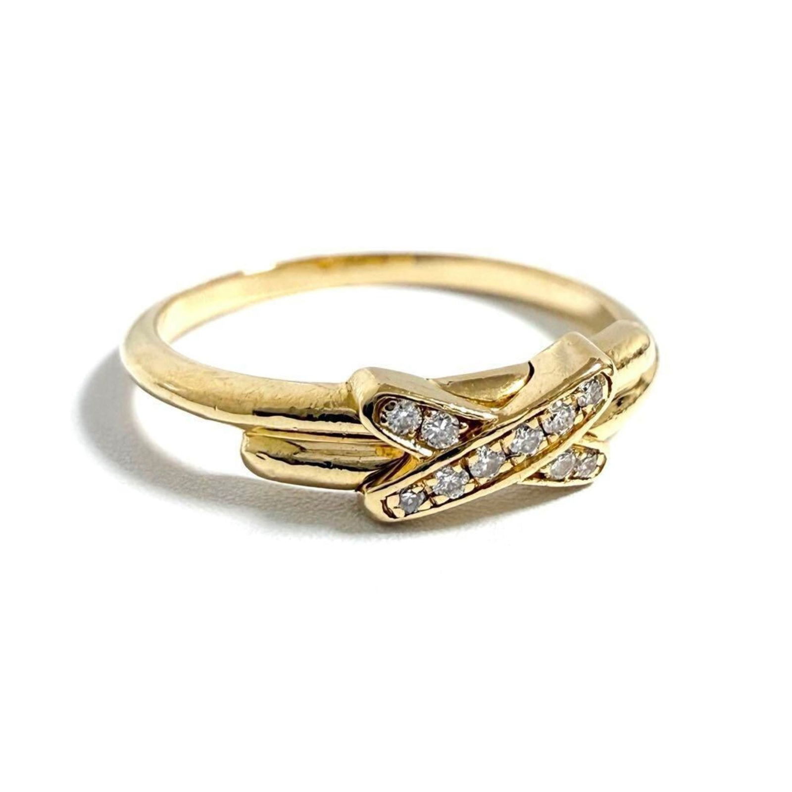 (18K) Chaumet Band Ring Yellow Gold (1 of 10)