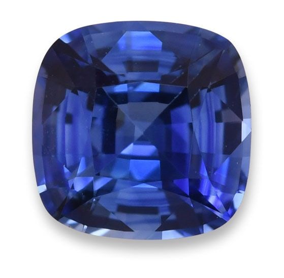 Loose Sapphire Gemstone - Cushion 1.55ct Blue EC (1 of 1)