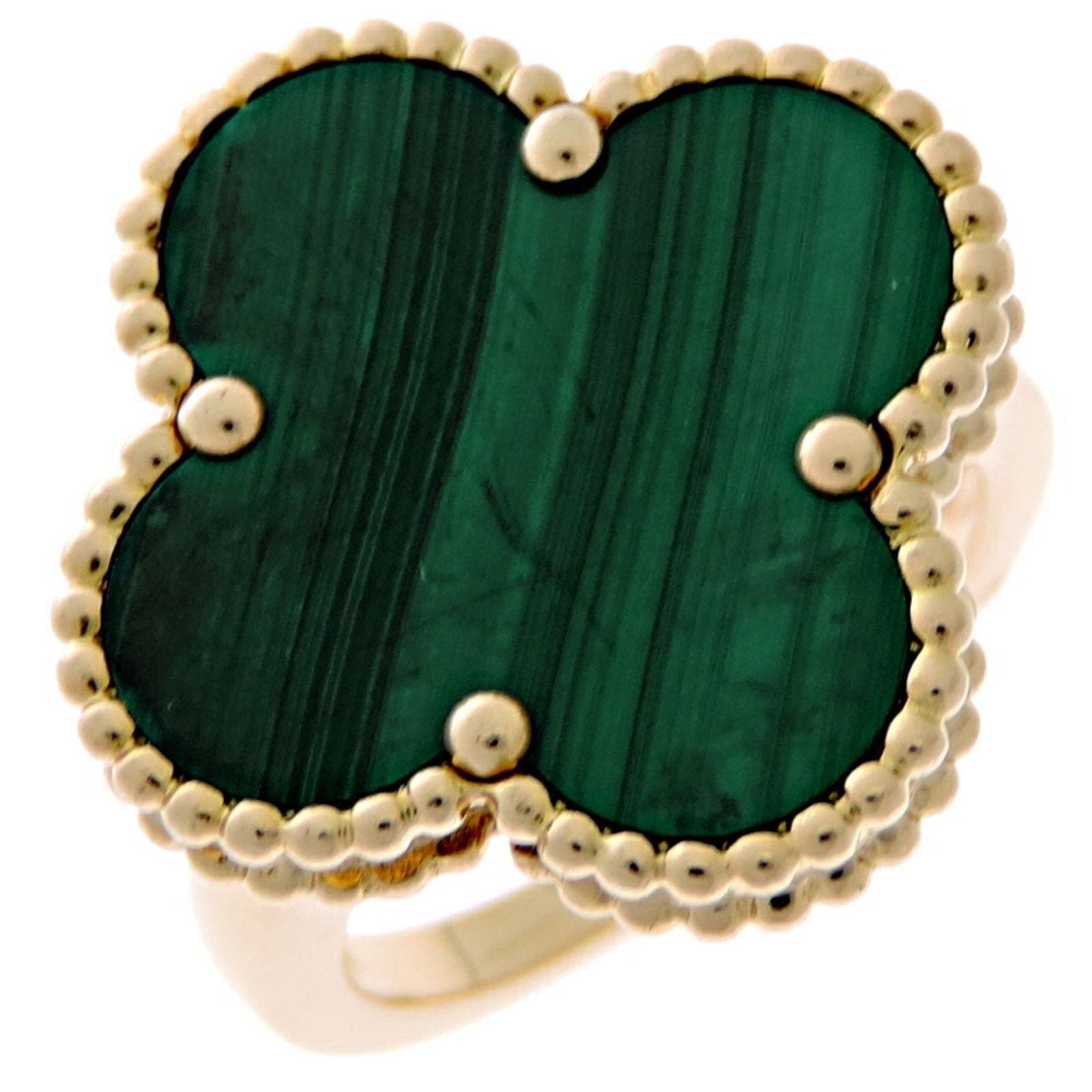 (18K) Van Cleef & Arpels Band Ring Yellow Gold (1 of 9)