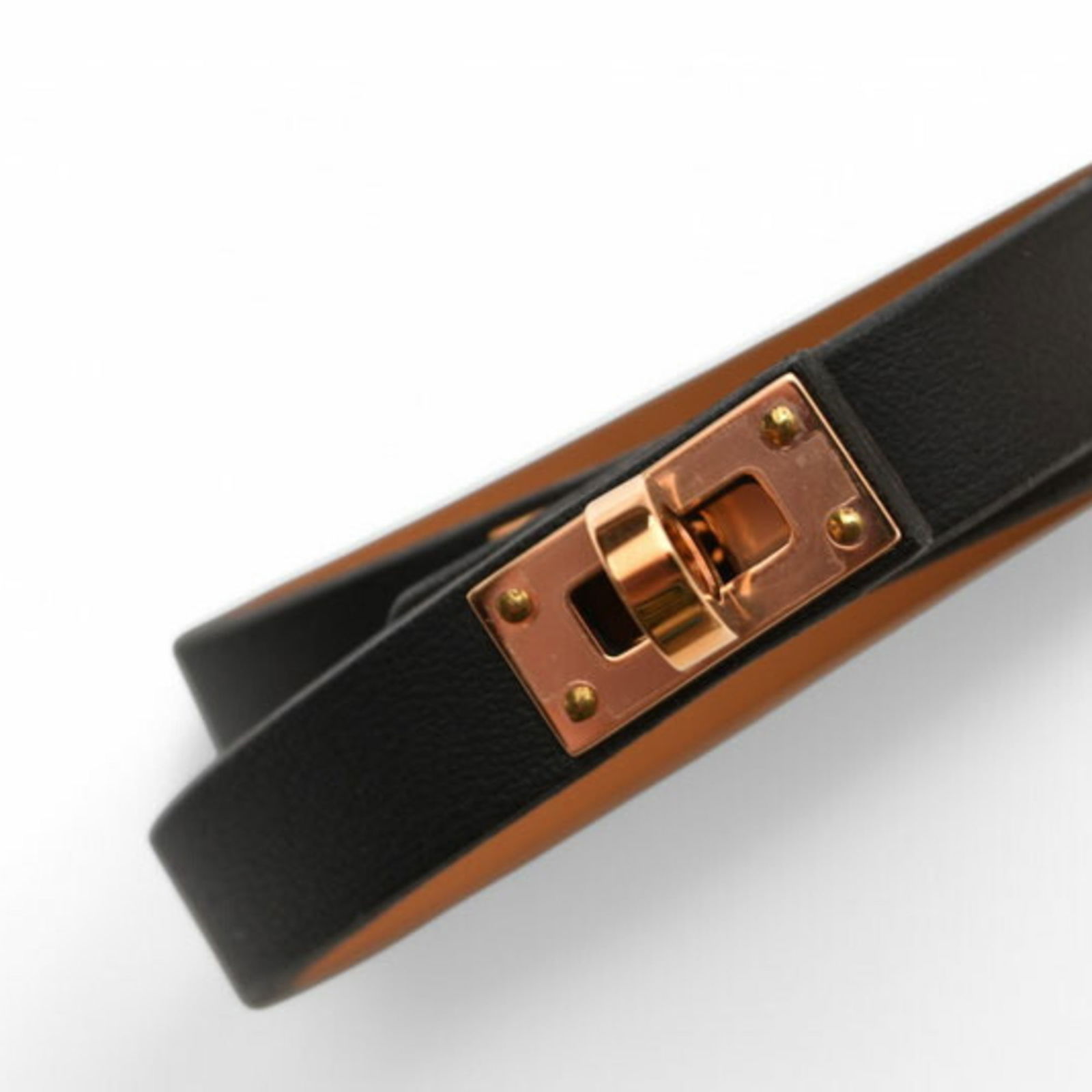 Leather Hermes Bangle - 5