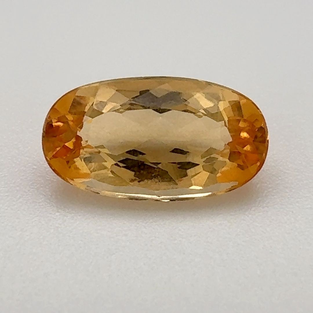 Loose Topaz Gemstone - Oval 2.85ct Yellow EC (1 of 1)