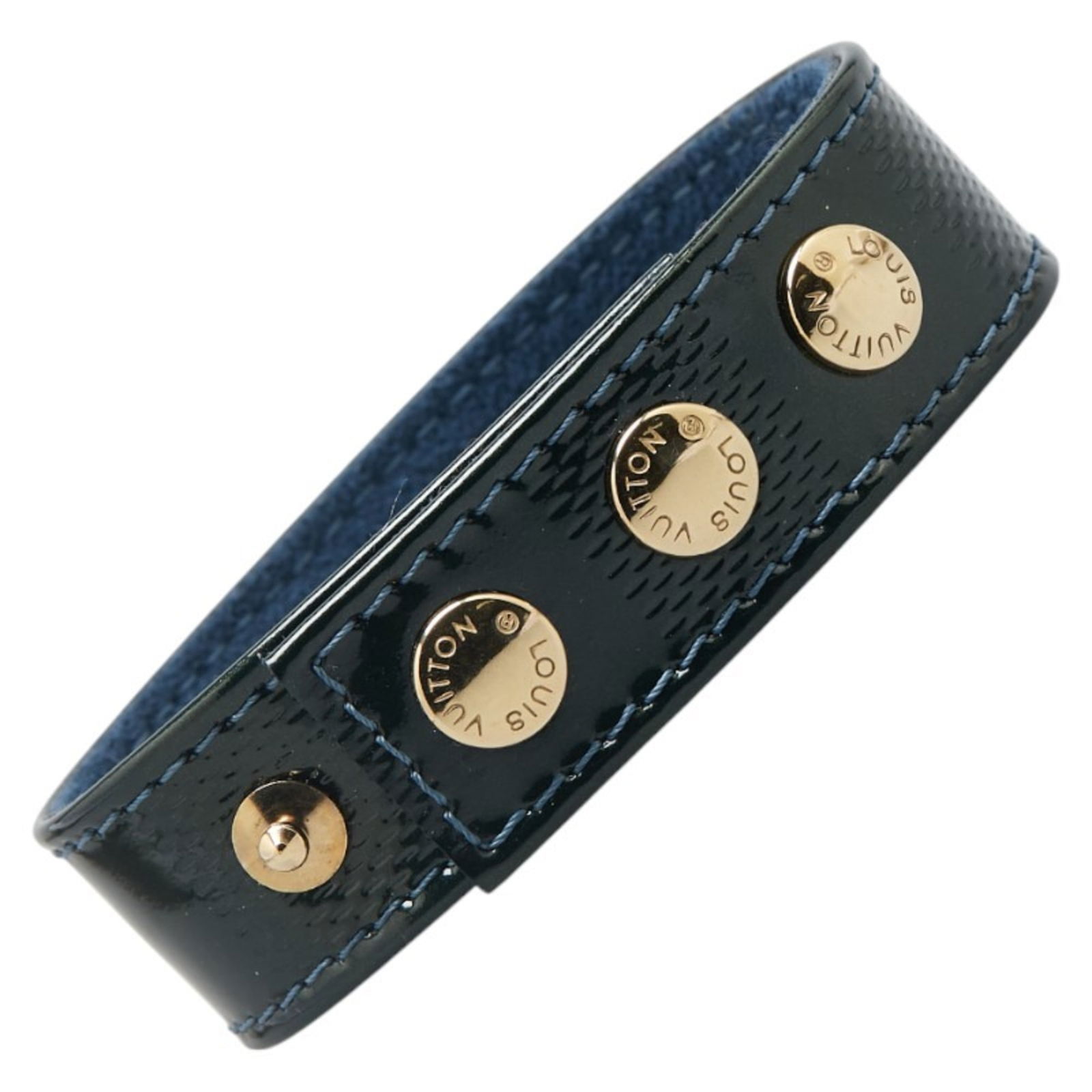 Leather Louis Vuitton Charm Bracelet Patent: Leather Louis Vuitton Charm Bracelet Patent This listing features Leather Louis Vuitton Charm Bracelet Patent. Item specifics are provided below. Item Specifics: Brand: Louis Vuitton Type: Charm