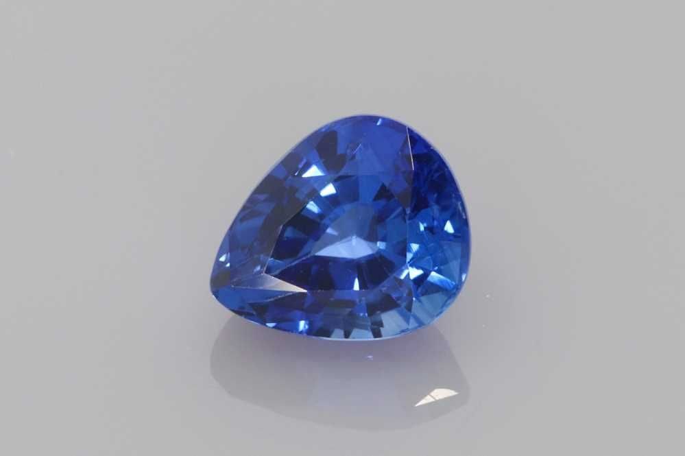 Loose Sapphire Gemstone - Pear 1.16ct Blue EC (1 of 1)