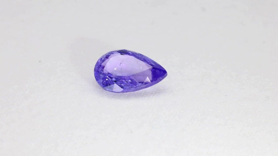 Loose Tanzanite Gemstone - IGI Pear 4.31ct Blue SI (1 of 1)