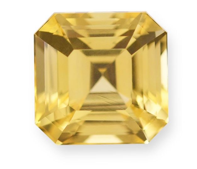 Loose Sapphire Gemstone - Emerald 1.75ct Yellow EC (1 of 1)