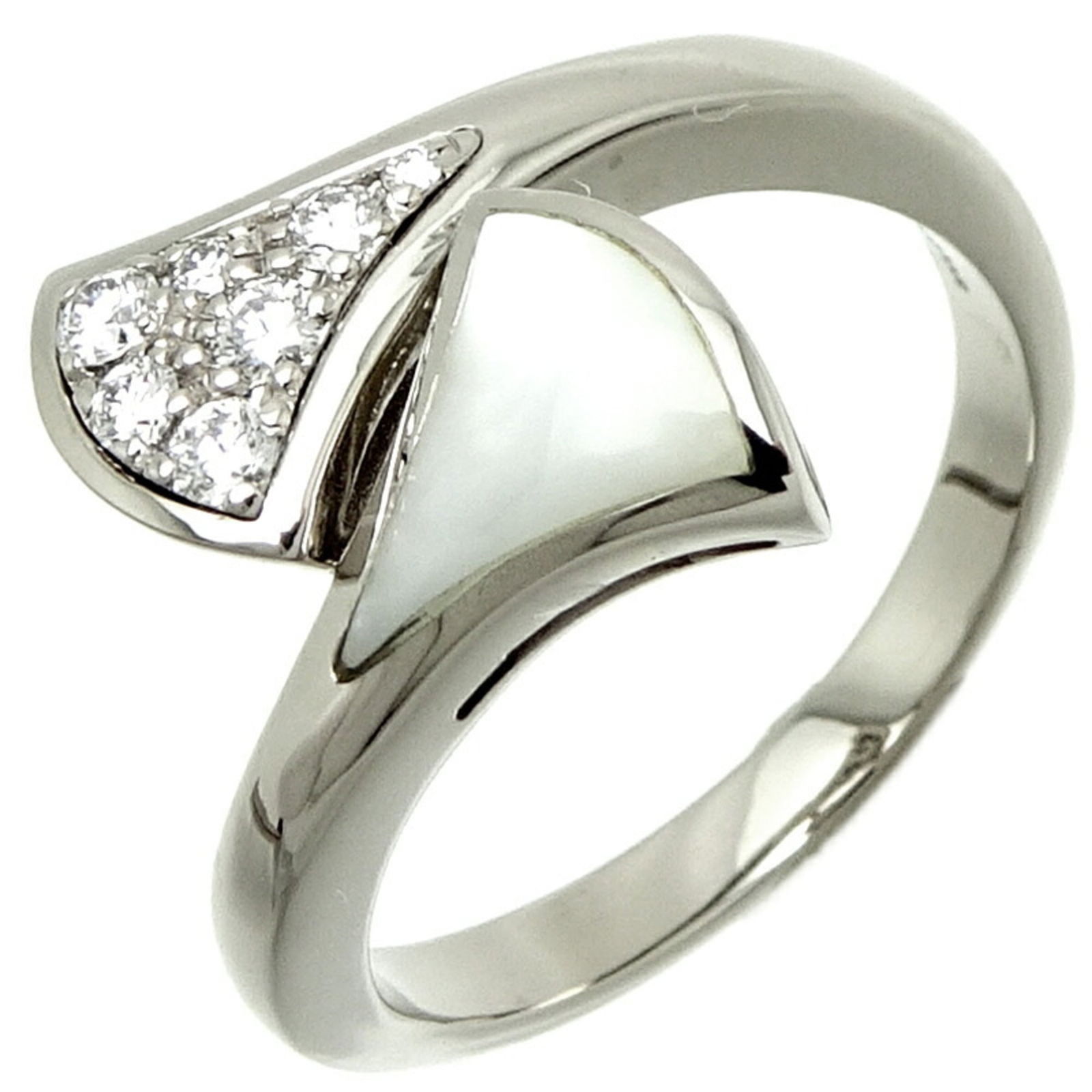 (18K) Bvlgari Band Ring White Gold (1 of 9)