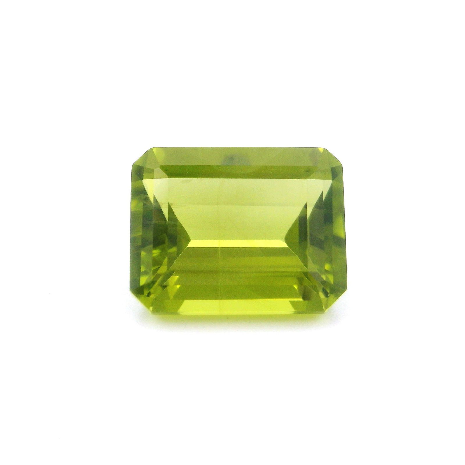 Loose Peridot Gemstone - Octagonal 3.97ct Green SI (1 of 1)