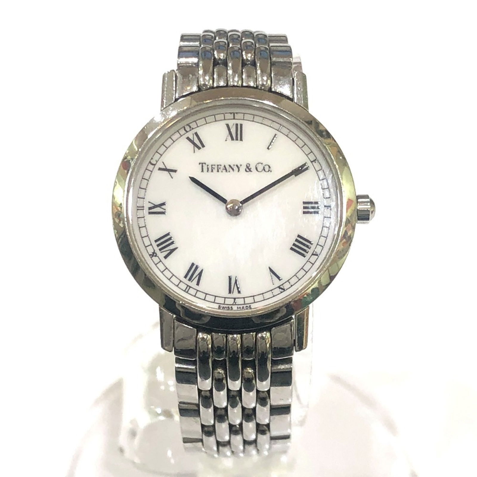 Wristwatch Tiffany: Wristwatch Tiffany This listing features Wristwatch Tiffany. Item specifics are provided below. Item Specifics: Brand: Tiffany Type: Wristwatch Gender: Women Material (Case): Stainless Steel