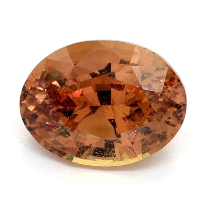 Loose Sapphire Gemstone - Oval 1.14ct Brown EC (1 of 1)