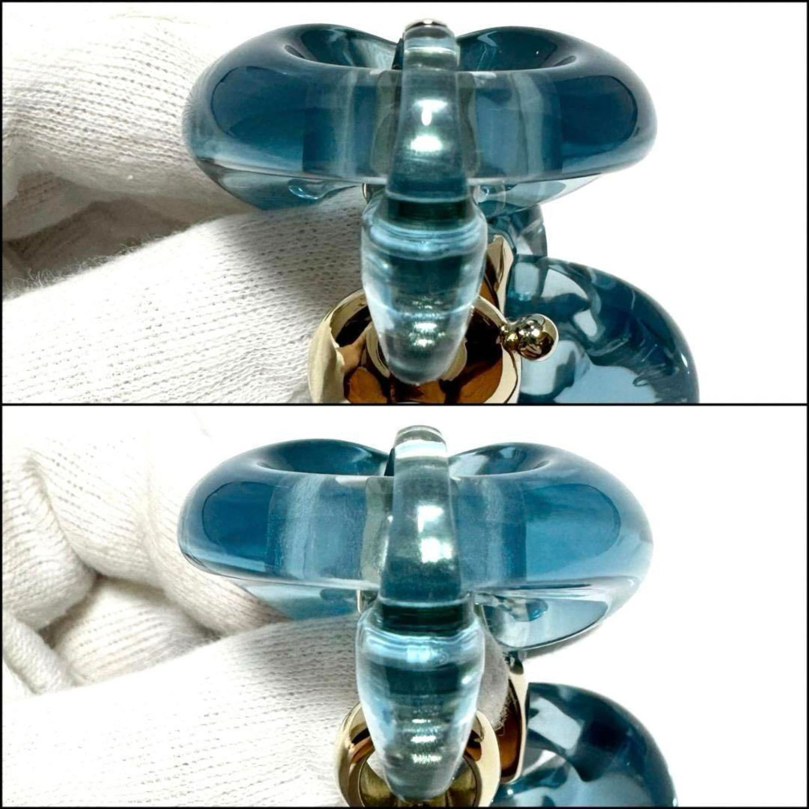 Plastic Gucci Charm Bracelet - 4