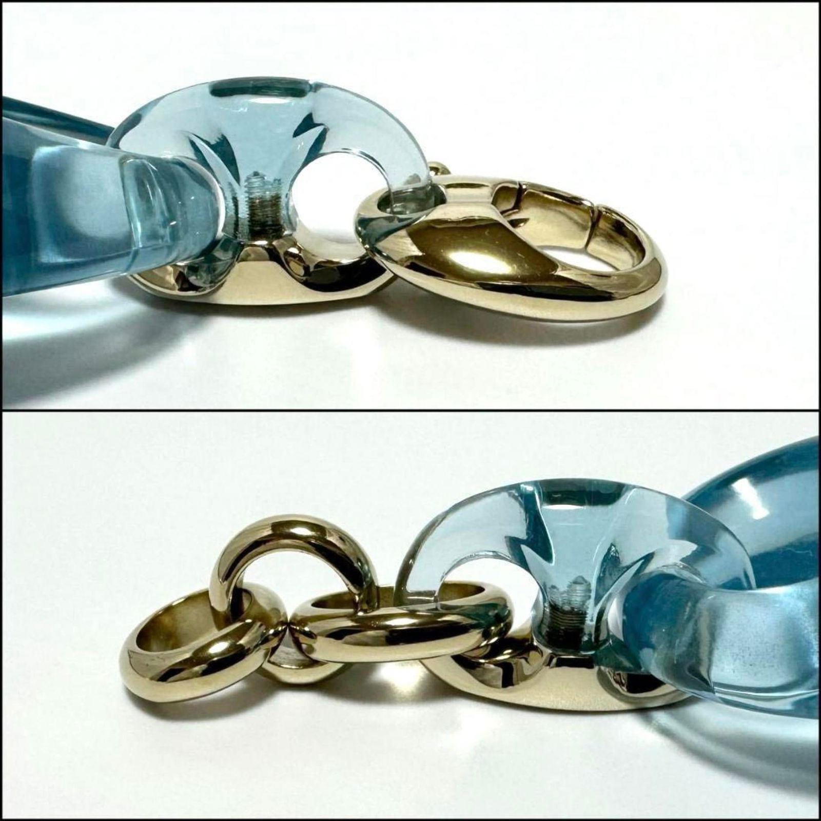 Plastic Gucci Charm Bracelet - 6