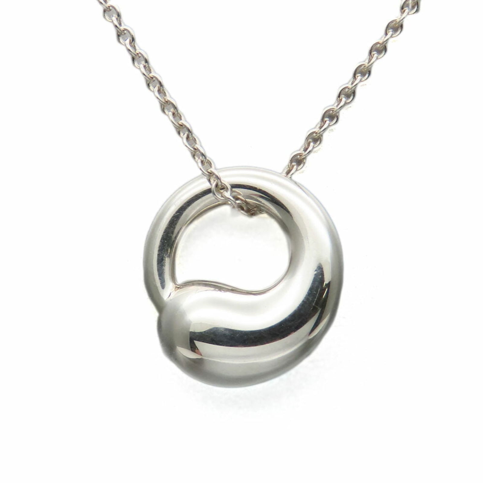 TIFFANY&Co. Tiffany Necklace Eternal Circle Silver 925 Approx. 4.0g Elsa Peretti Accessories Women's: TIFFANY&Co. Tiffany Necklace Eternal Circle Silver 925 Approx. 4.0g Elsa Peretti Accessories Women's This listing features TIFFANY&Co. Tiffany Necklace Eternal Circle Silver 925 Approx. 4.0g Elsa