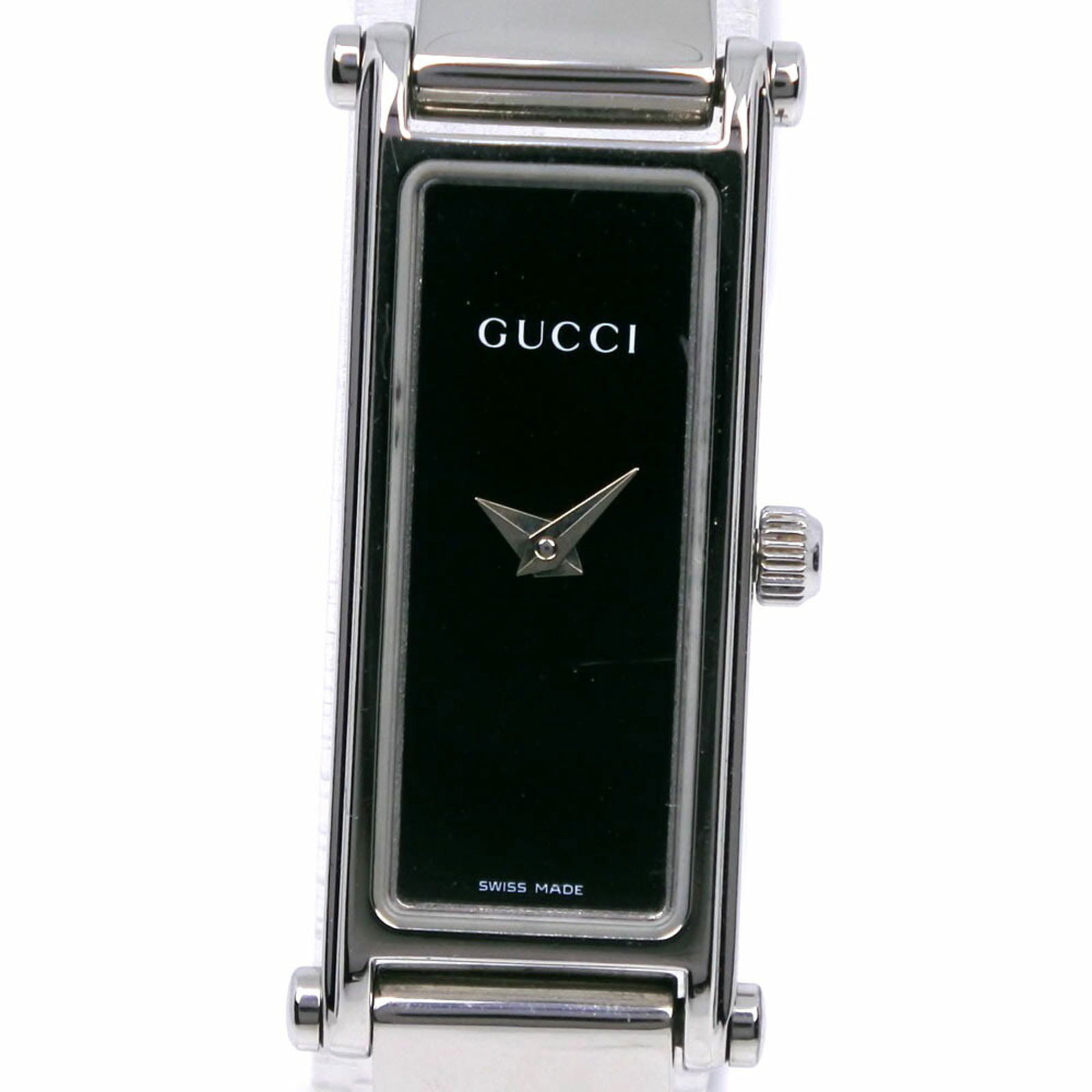 Wristwatch Gucci: Wristwatch Gucci This listing features Wristwatch Gucci. Item specifics are provided below. Item Specifics: Brand: Gucci Type: Wristwatch Gender: Women Material (Case): Stainless Steel Material (Band)