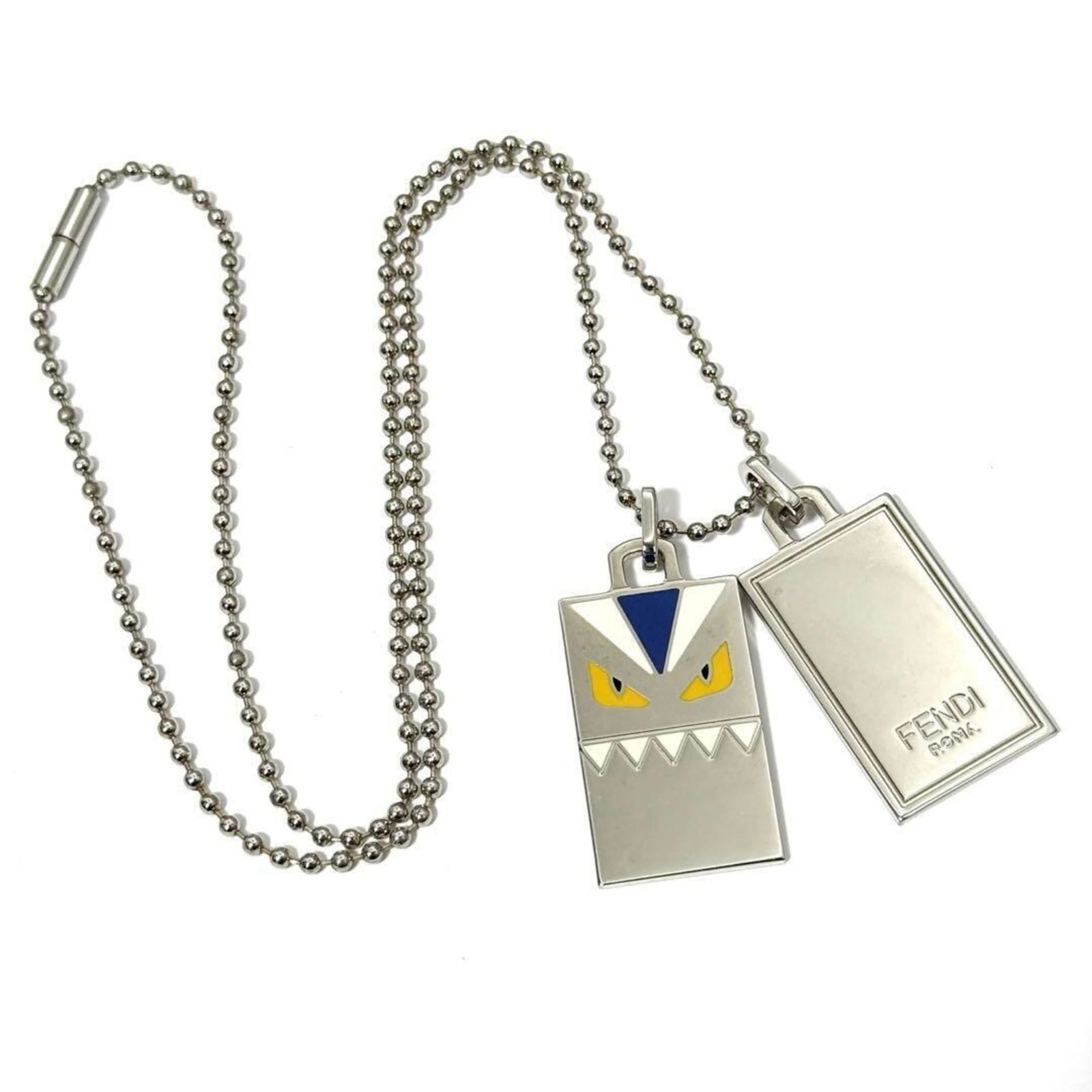Pendant FENDI Men's Necklace Bugs Monster: Pendant FENDI Men's Necklace Bugs Monster This listing features Pendant FENDI Men's Necklace Bugs Monster. Item specifics are provided below. Item Specifics: Brand: Fendi Necklace Type: Necklace