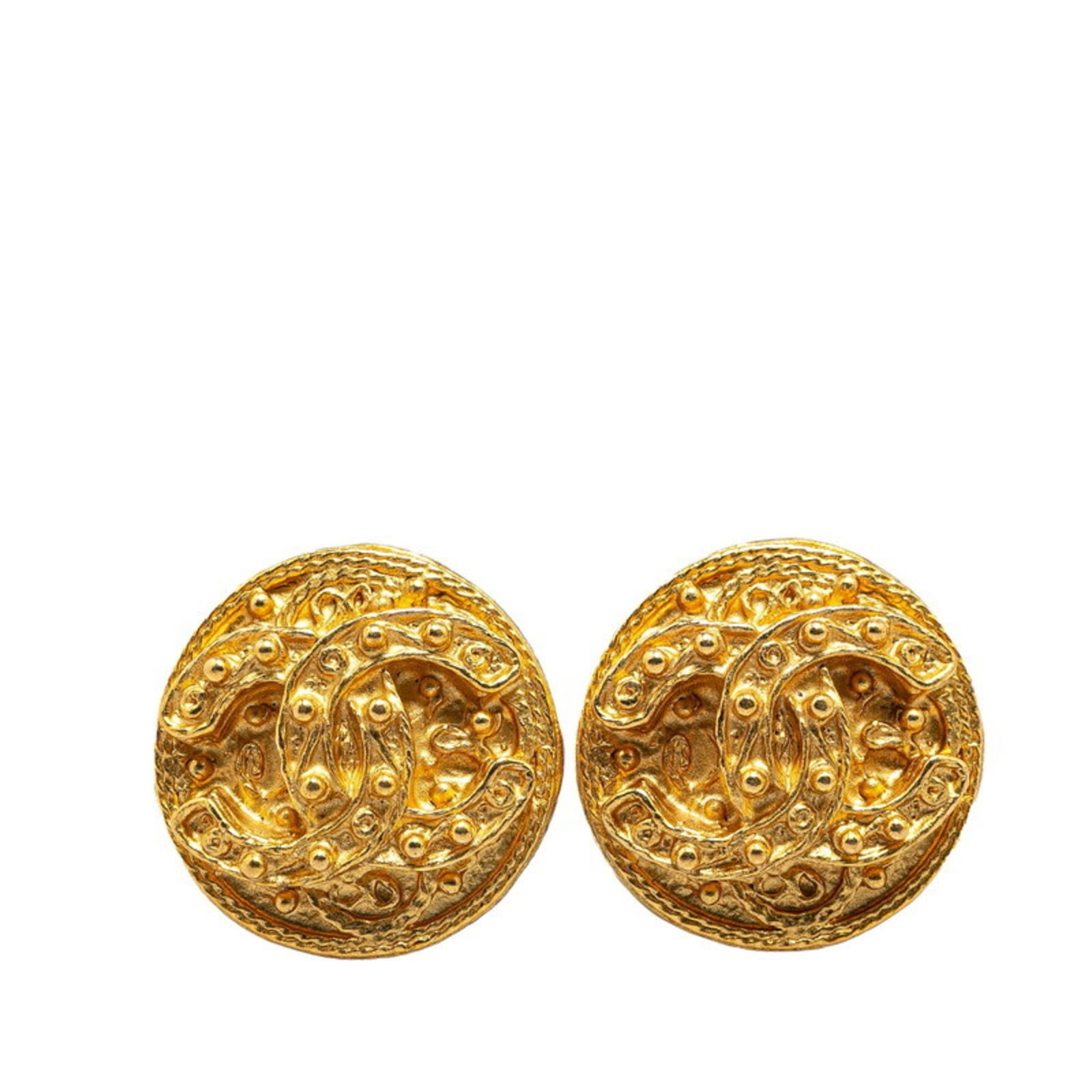 Earrings Chanel Clip: Earrings Chanel Clip This listing features Earrings Chanel Clip. Item specifics are provided below. Item Specifics: Brand: Chanel Type: Clip Earrings Gender: Women Color: Gold Size (Hxwxd): 25.10mm x