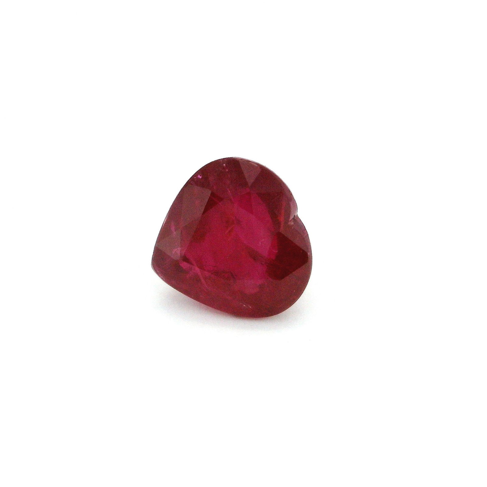 Loose Ruby Gemstone - Heart 3.01ct Red MI: Loose Ruby Gemstone - Heart 3.01ct Red MI This listing features Loose Ruby Gemstone - Heart 3.01ct Red MI. Item specifics are provided below. Item Specifics: Type: Ruby Carat: 3.01 Cut: Faceted Color: