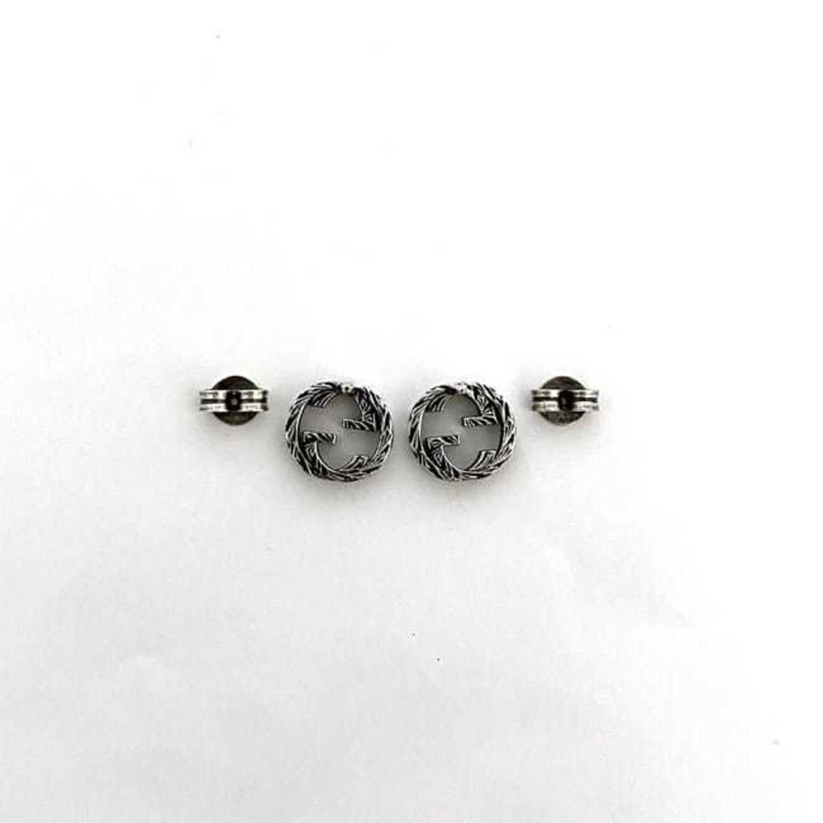 925 Gucci Stud Earrings Silver - 5