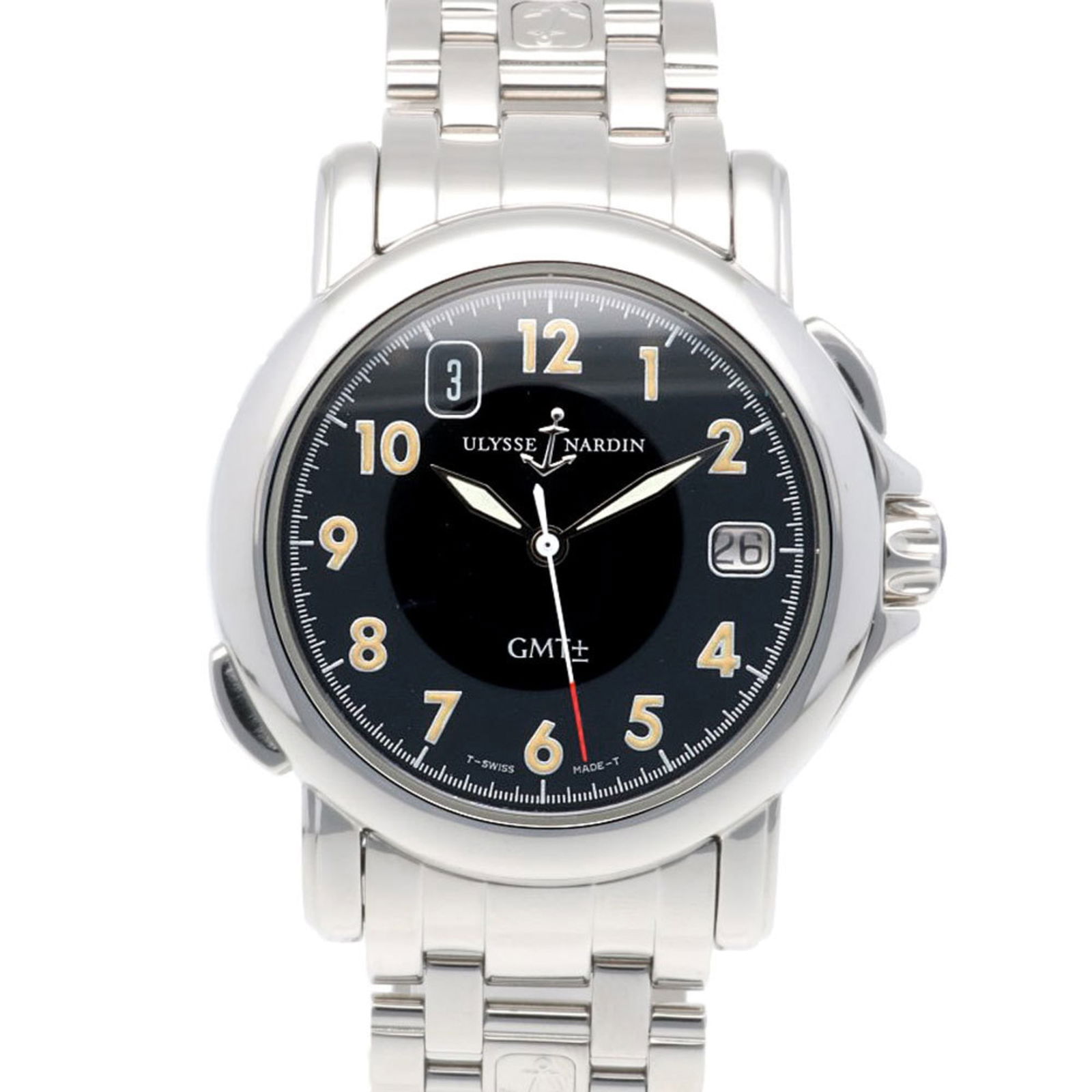 Wristwatch Ulysse Nardin: Wristwatch Ulysse Nardin This listing features Wristwatch Ulysse Nardin. Item specifics are provided below. Item Specifics: Brand: Ulysse Nardin Type: Wristwatch Gender: Men Material (Case):