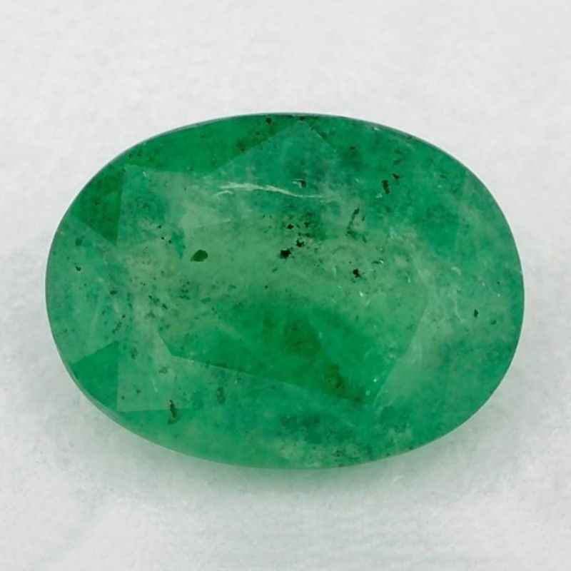 Loose Emerald Gemstone - Oval 1.11ct Green SI (1 of 1)